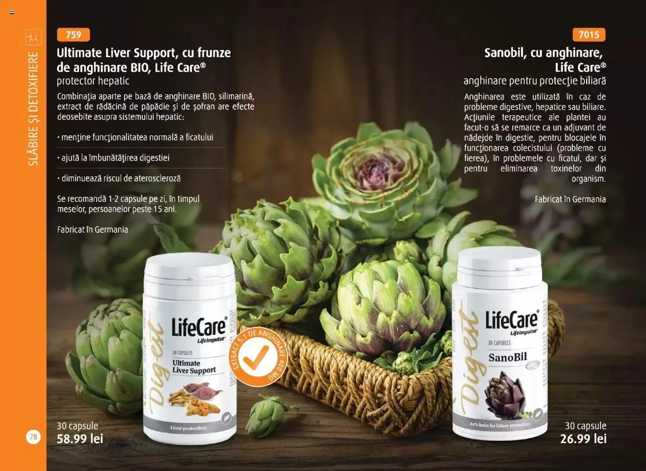 Catalog Catalog Life Care primavara-vara 2023 de la 1 martie până la 31 decembrie 2023 - Revista Pagina 80