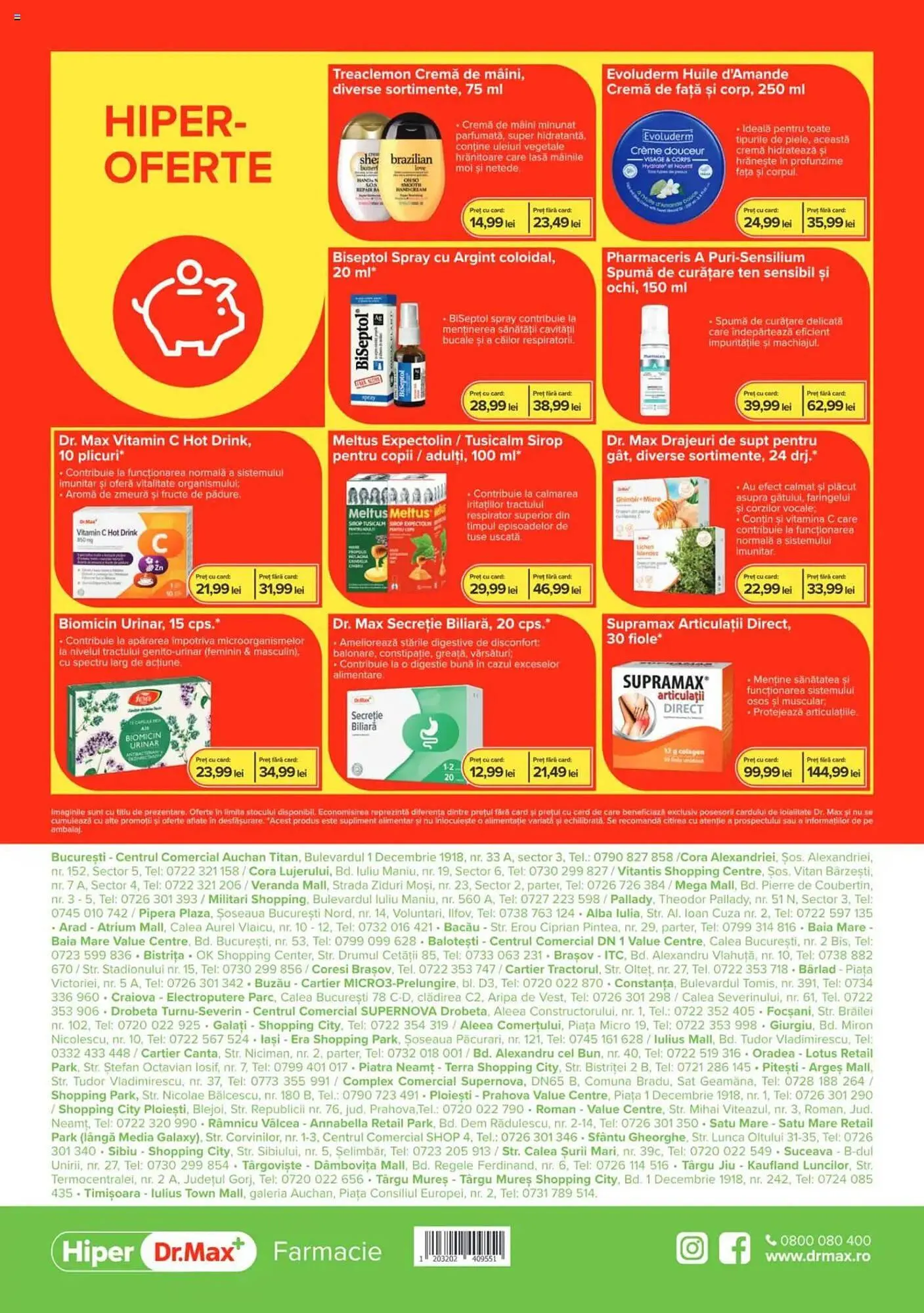 Catalog Catalog Dr.Max de la 1 ianuarie până la 31 ianuarie 2025 - Revista Pagina 8