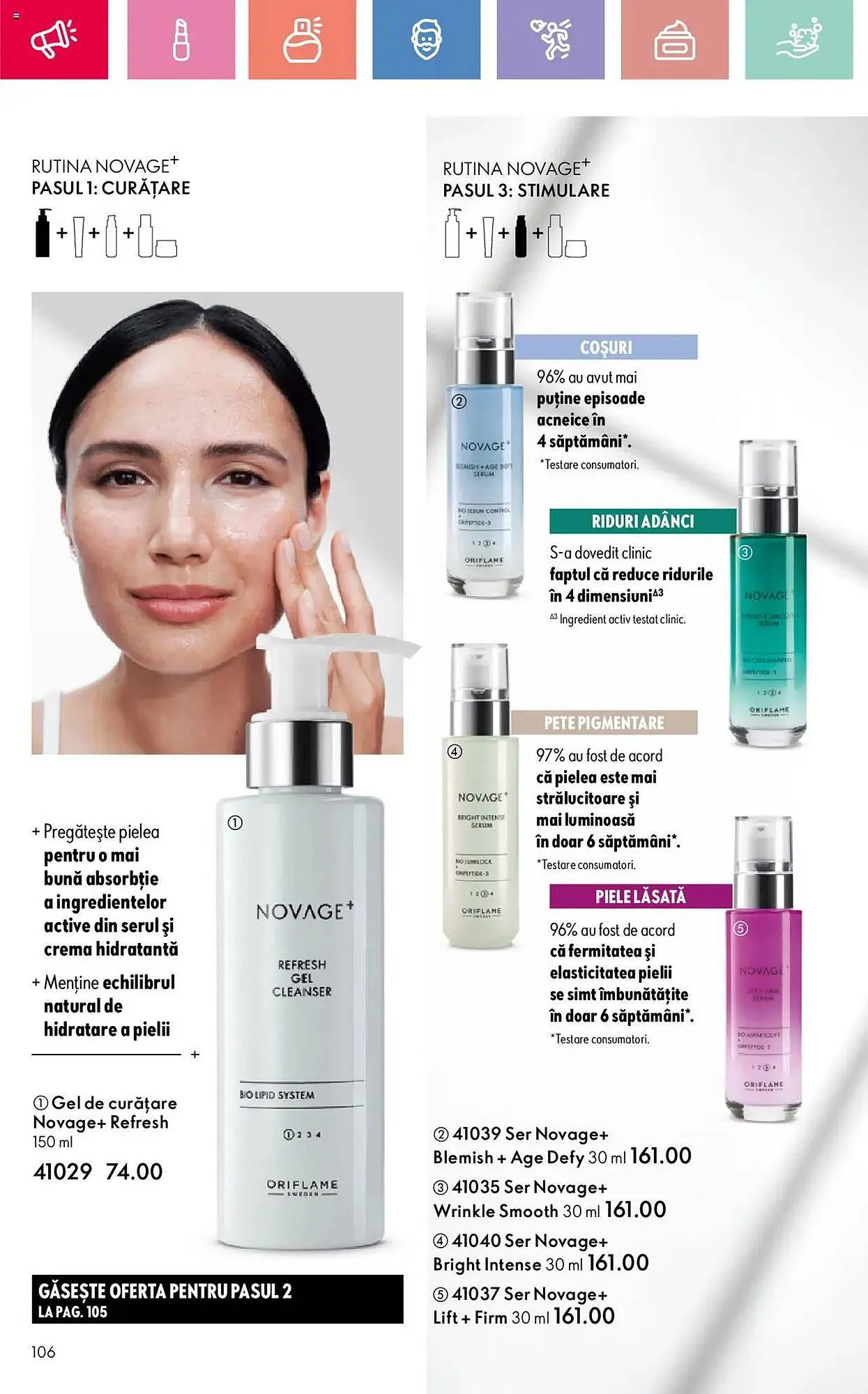 Catalog Catalog Oriflame de la 26 iulie până la 19 august 2025 - Revista Pagina 106