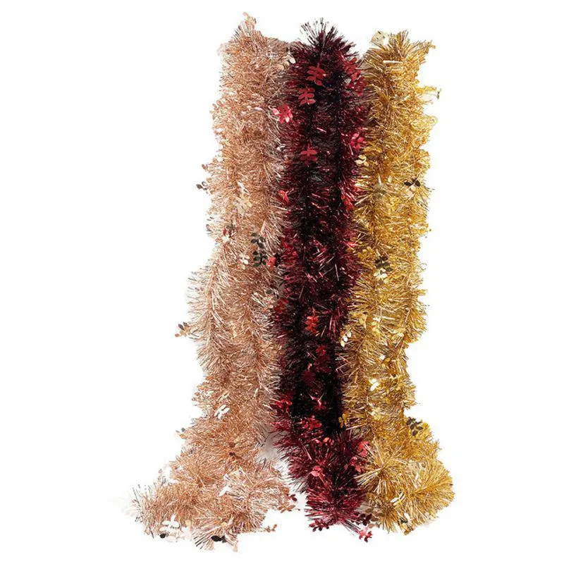 Beteala cu frunzulite pentru Craciun Actuel, 2 m x 10 cm Beteala cu frunzulite pentru Craciun Actuel, 2 m x 10 cm