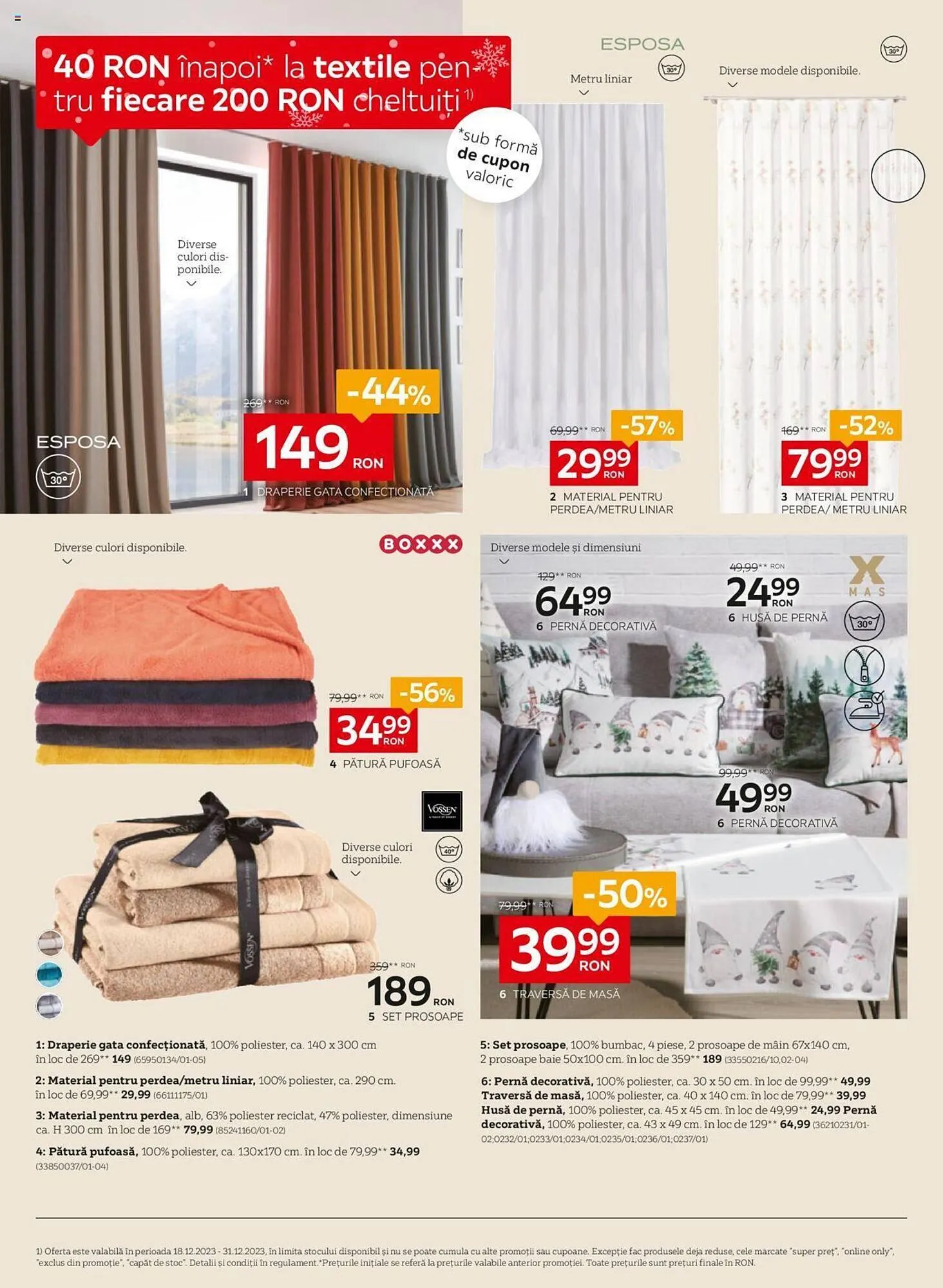 Catalog XXXLutz catalog de la 4 decembrie până la 31 decembrie 2023 - Revista Pagina 12