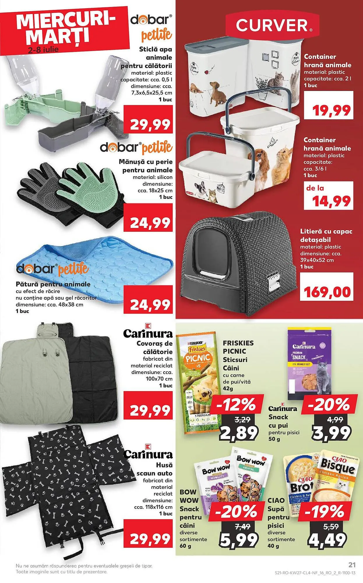 Catalog Catalog Kaufland de la 2 iulie până la 8 iulie 2025 - Revista Pagina 21