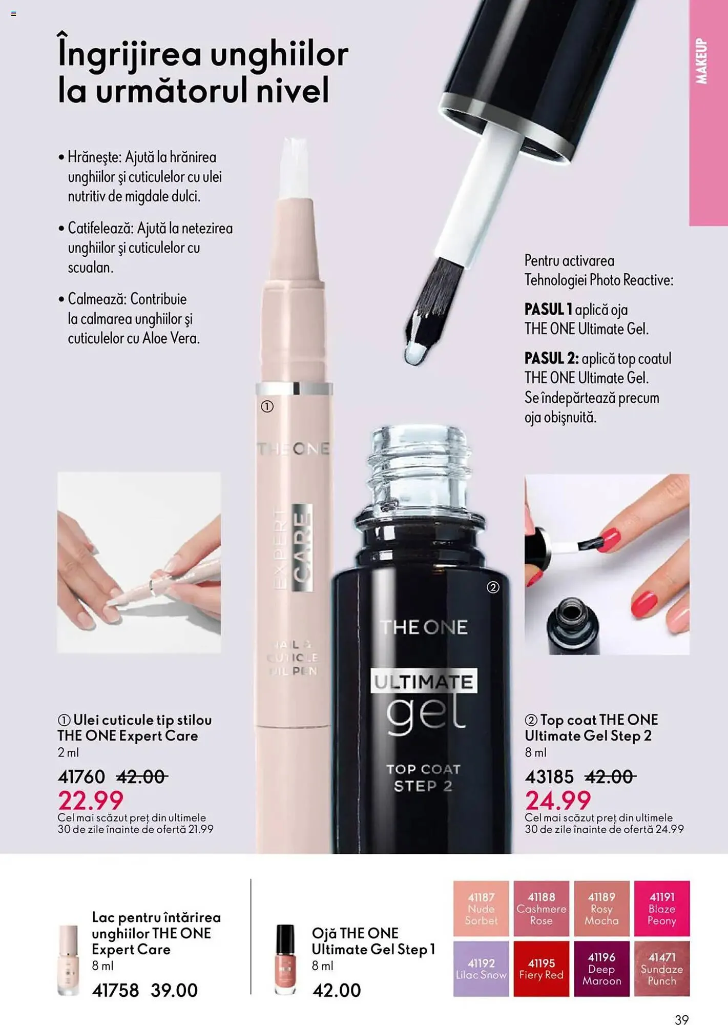 Catalog Catalog Oriflame de la 22 octombrie până la 11 noiembrie 2025 - Revista Pagina 39