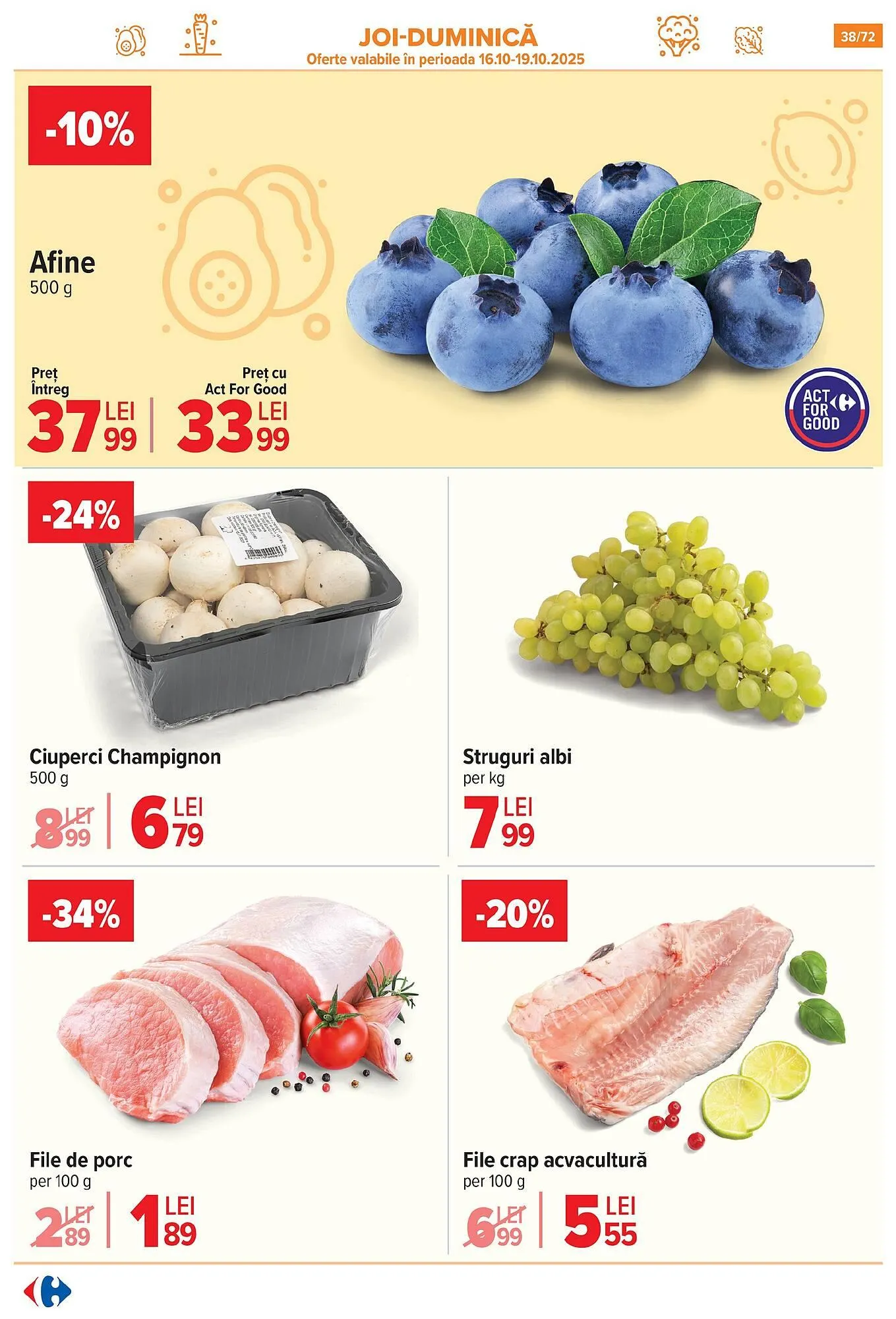 Catalog Catalog Carrefour de la 15 octombrie până la 4 noiembrie 2025 - Revista Pagina 40