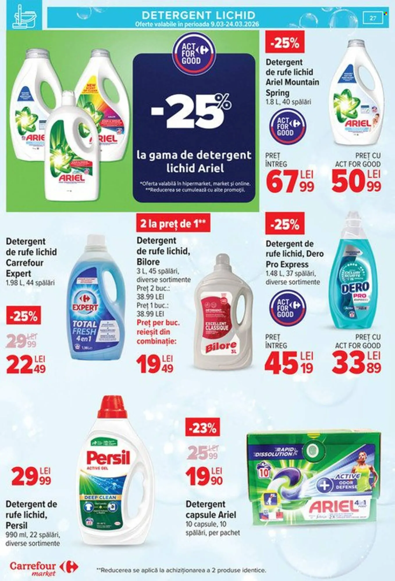 Catalog Catalog Carrefour Market de la 18 martie până la 24 martie 2026 - Revista Pagina 30