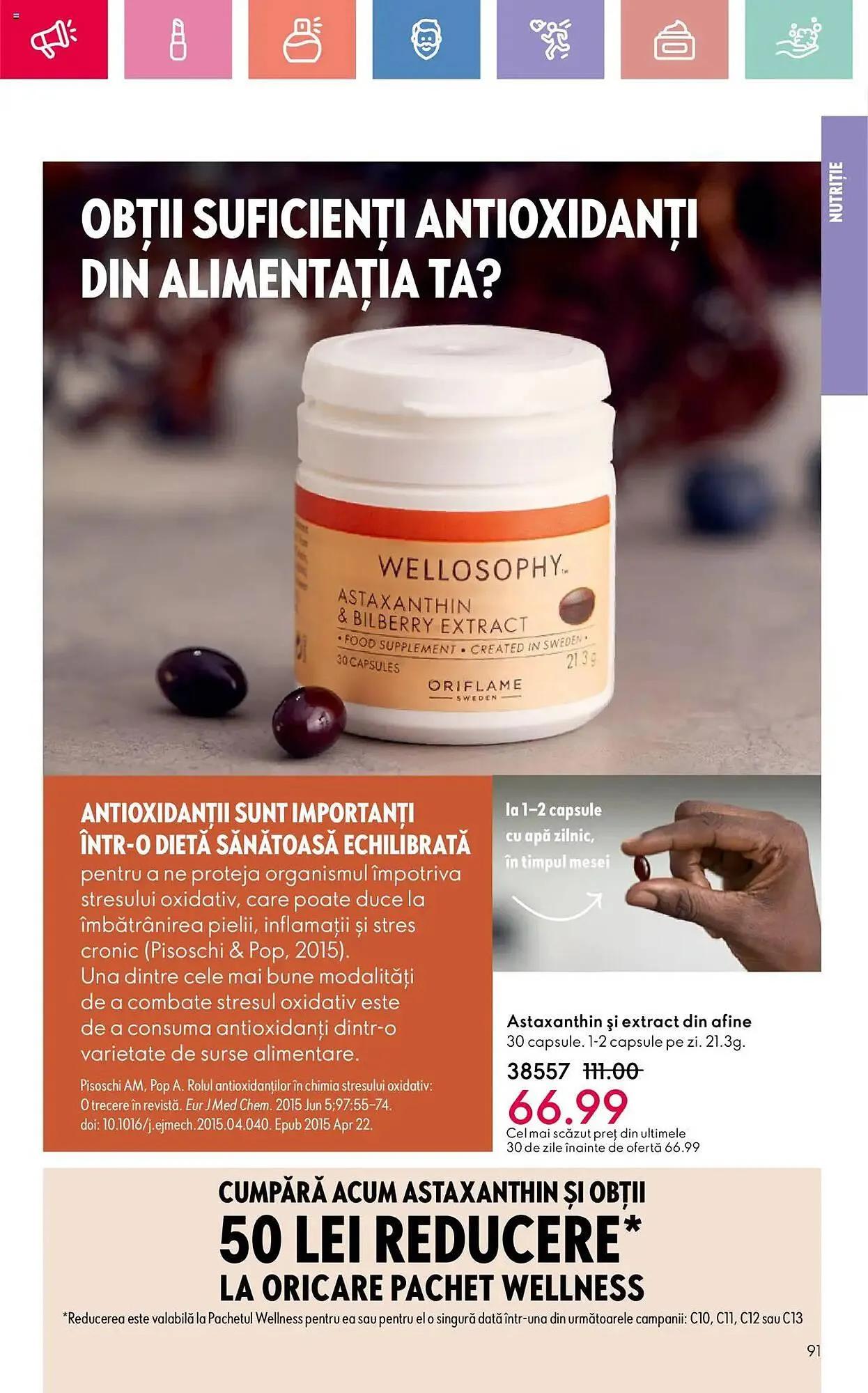 Catalog Catalog Oriflame de la 6 iulie până la 26 iulie 2025 - Revista Pagina 91
