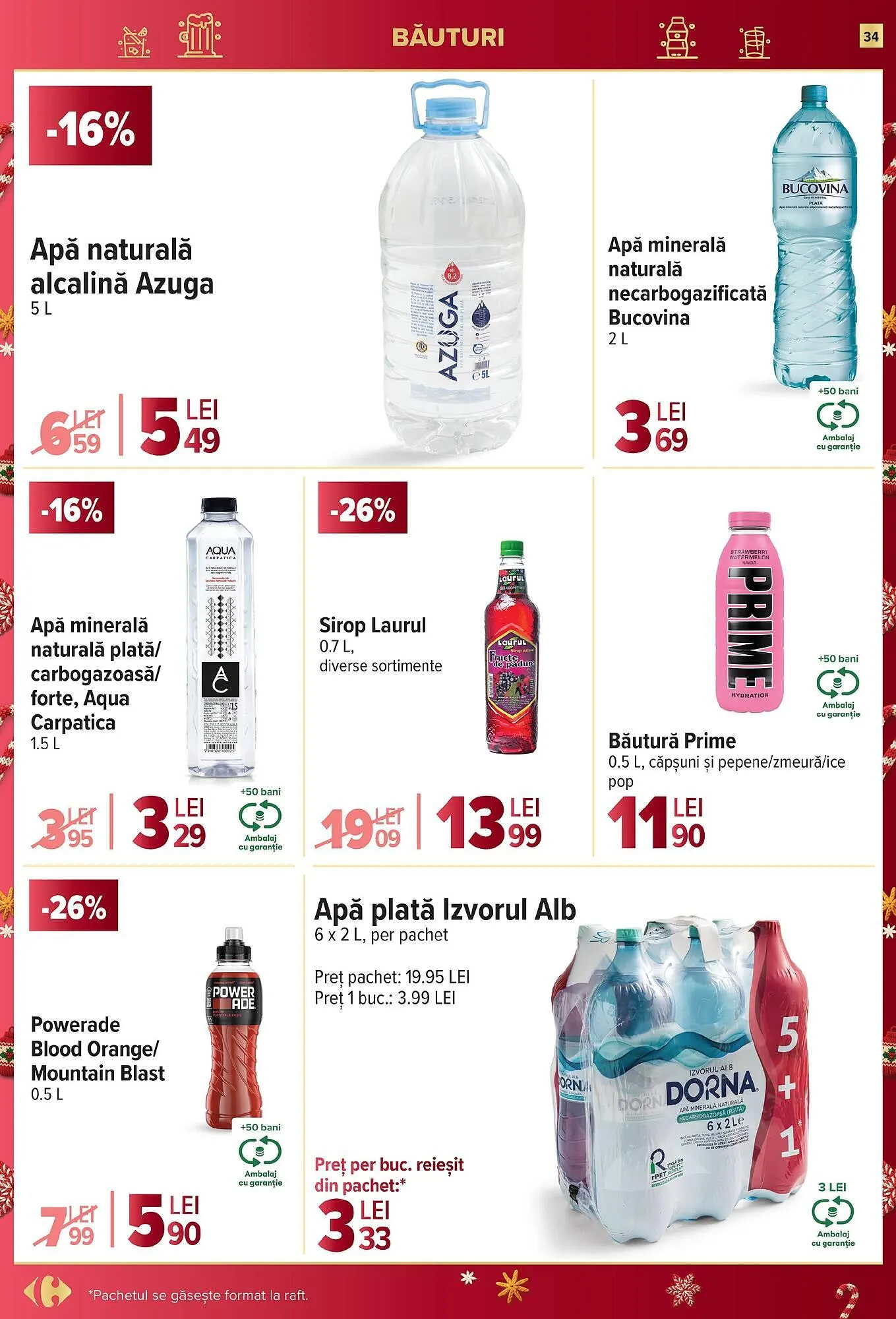 Catalog Catalog Carrefour de la 26 noiembrie până la 2 decembrie 2025 - Revista Pagina 34