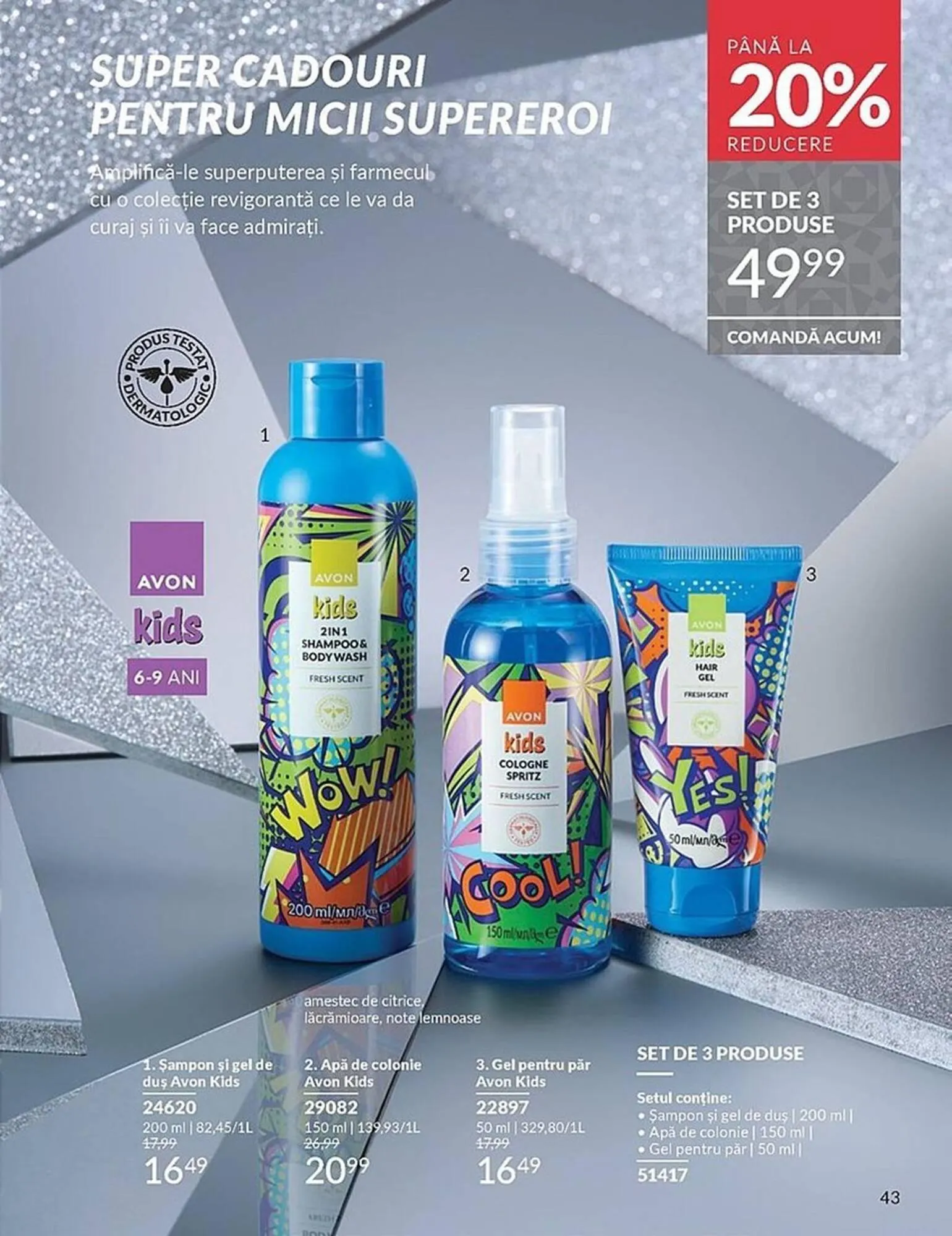 Catalog Catalog Avon de la 2 decembrie până la 31 decembrie 2025 - Revista Pagina 43