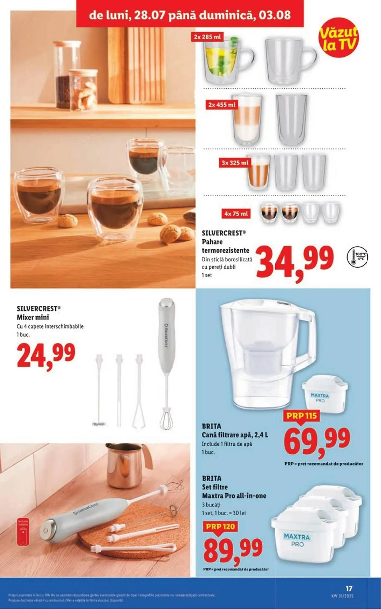 Catalog Catalog Lidl de la 28 iulie până la 3 august 2025 - Revista Pagina 17