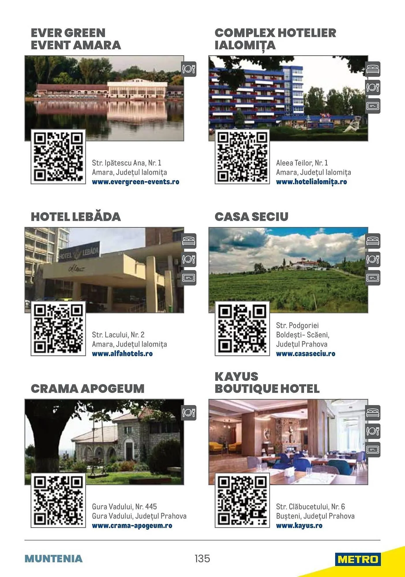 Catalog Catalog Metro de la 9 aprilie până la 31 decembrie 2025 - Revista Pagina 135