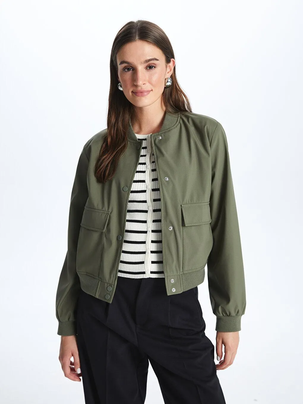 LCW Vision KAKI Geacă Matlasată