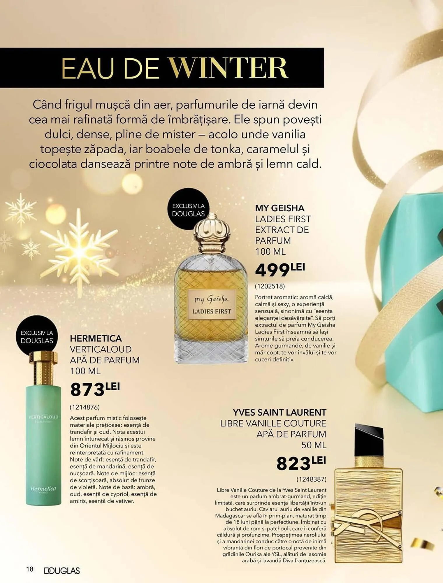 Catalog Magazine Douglas de la 2 decembrie până la 5 ianuarie 2026 - Revista Pagina 18