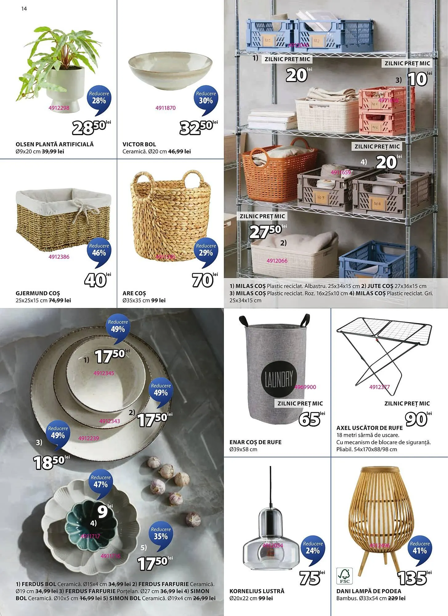 Catalog Catalog JYSK de la 17 aprilie până la 5 mai 2025 - Revista Pagina 14