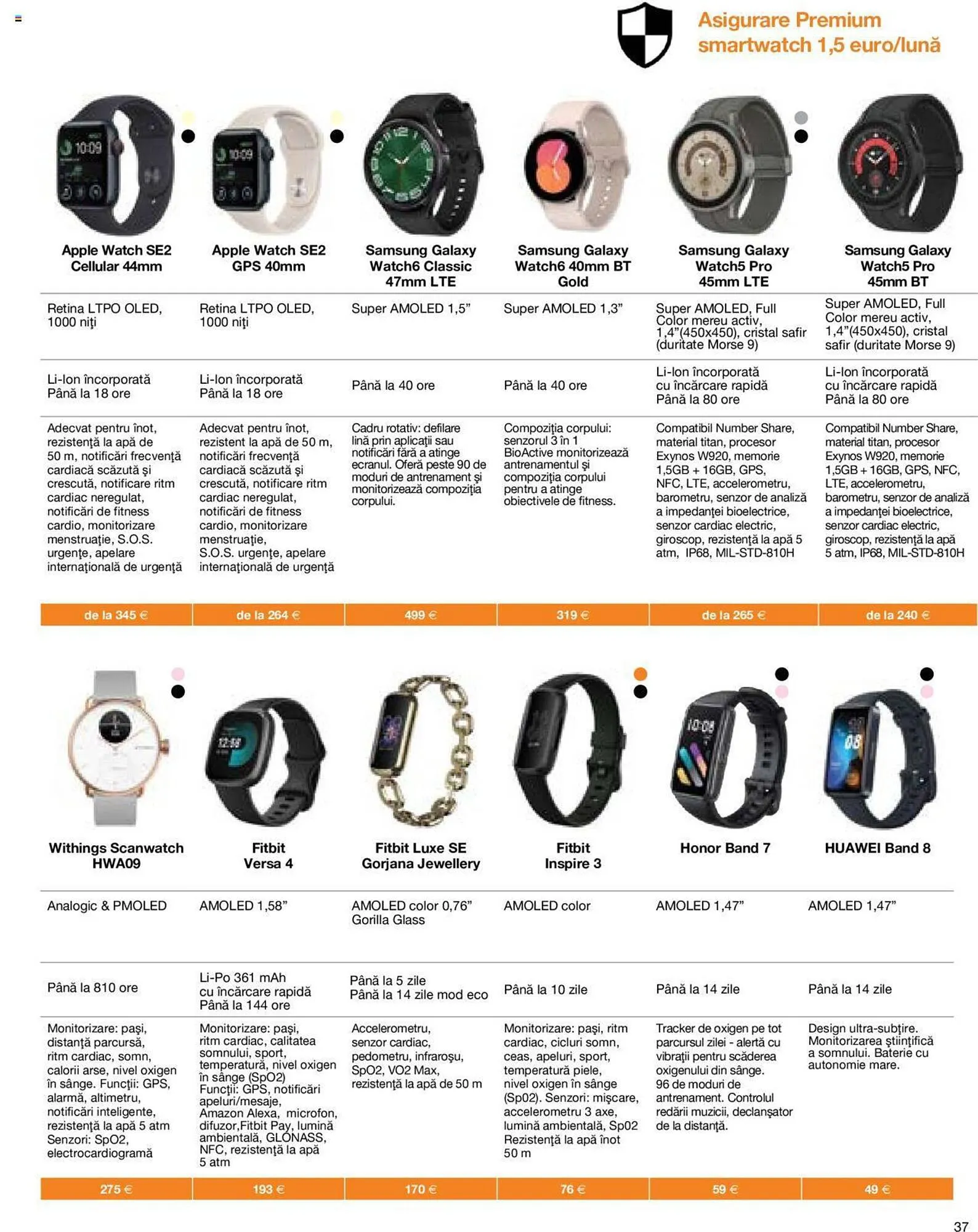 Catalog Orange catalog de la 5 septembrie până la 21 noiembrie 2023 - Revista Pagina 37