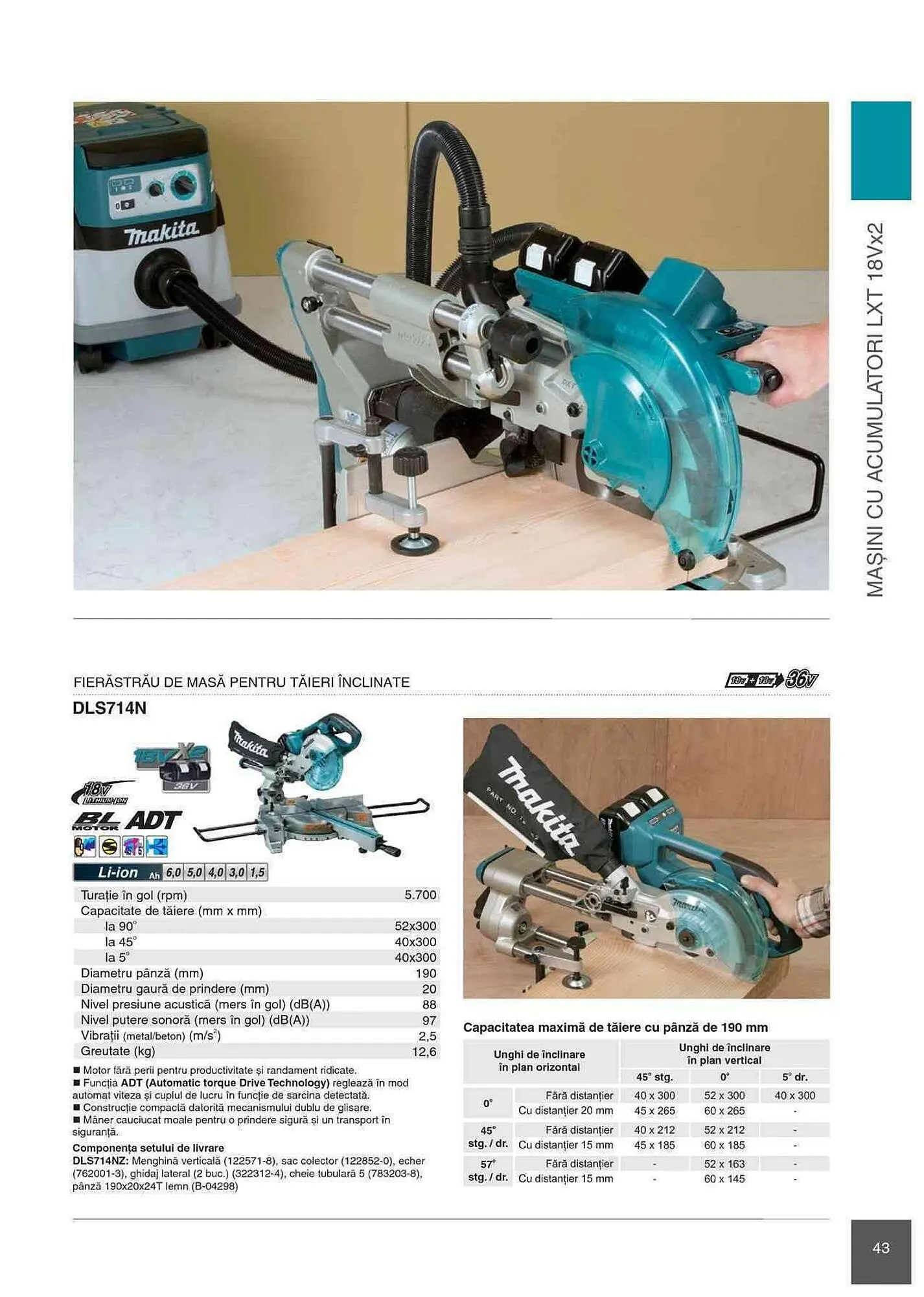 Catalog Makita catalog de la 1 ianuarie până la 31 decembrie 2023 - Revista Pagina 43