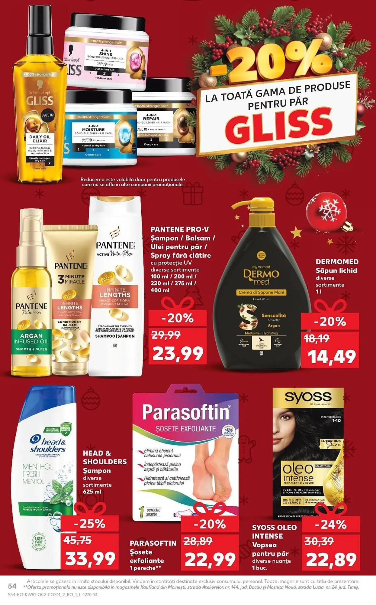 Catalog Catalog Kaufland de la 17 decembrie până la 23 decembrie 2025 - Revista Pagina 54