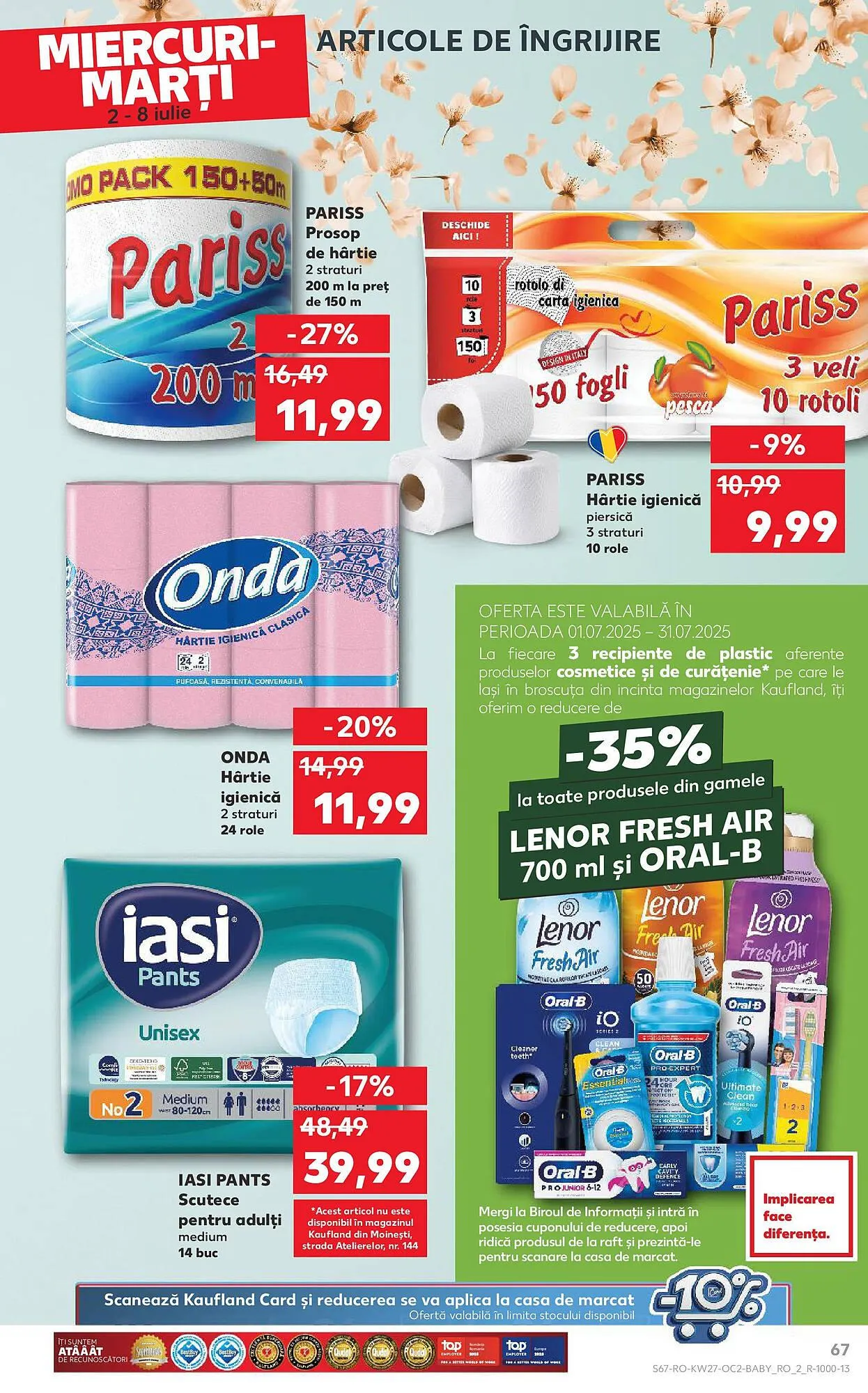 Catalog Catalog Kaufland de la 30 iunie până la 8 iulie 2025 - Revista Pagina 68