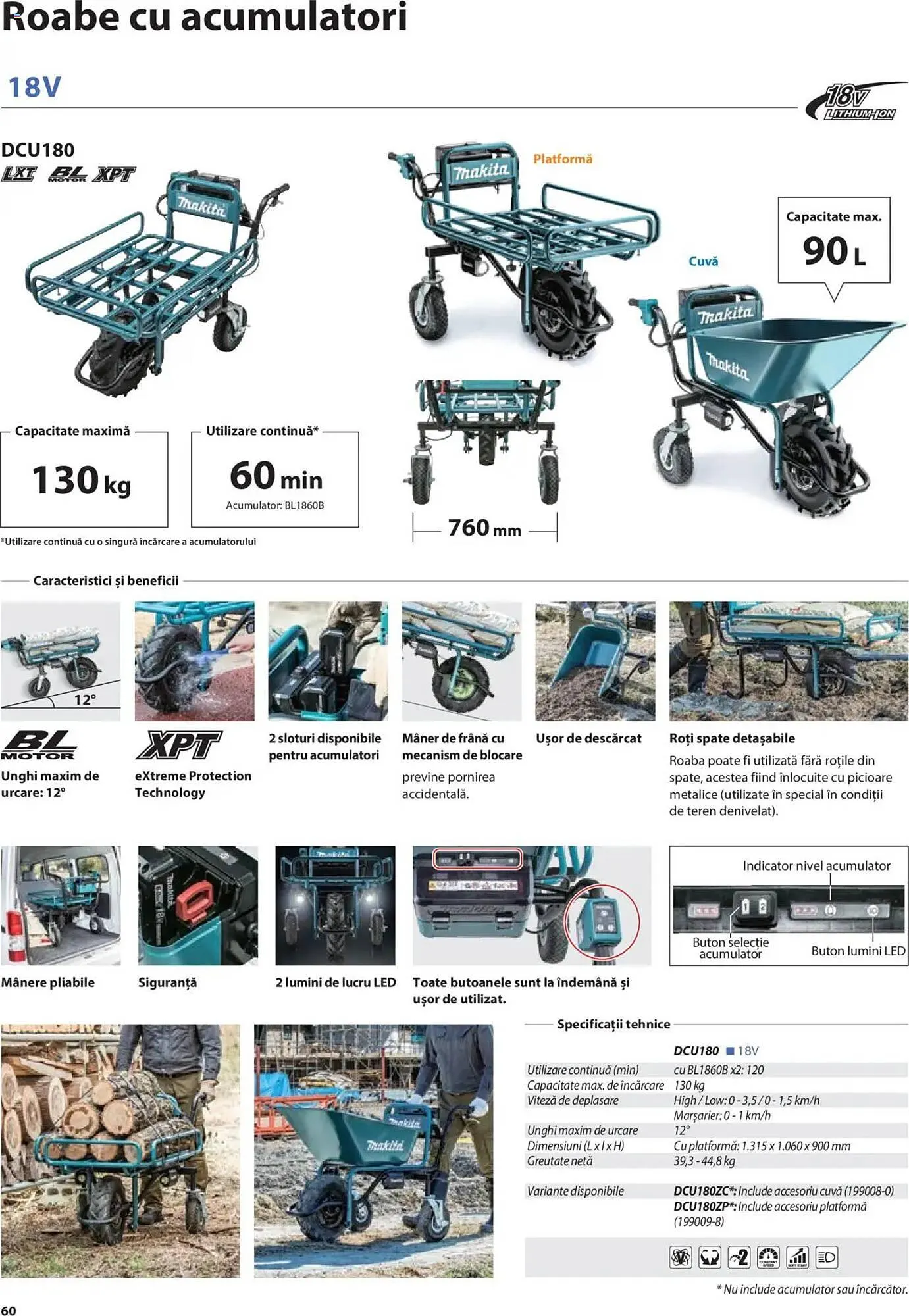 Catalog Catalog Makita de la 8 ianuarie până la 31 decembrie 2025 - Revista Pagina 60