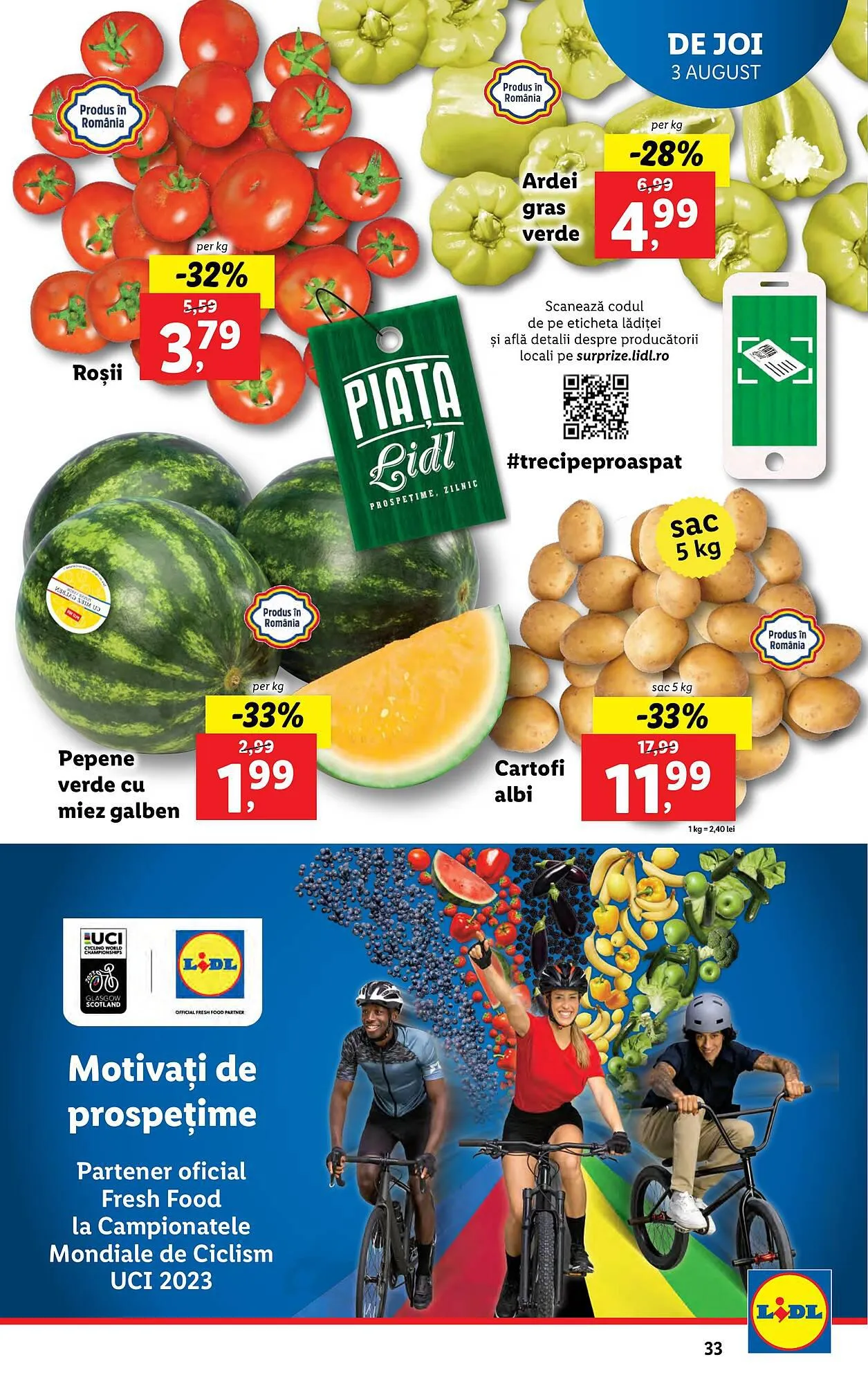 Catalog Lidl catalog de la 31 iulie până la 6 august 2023 - Revista Pagina 33