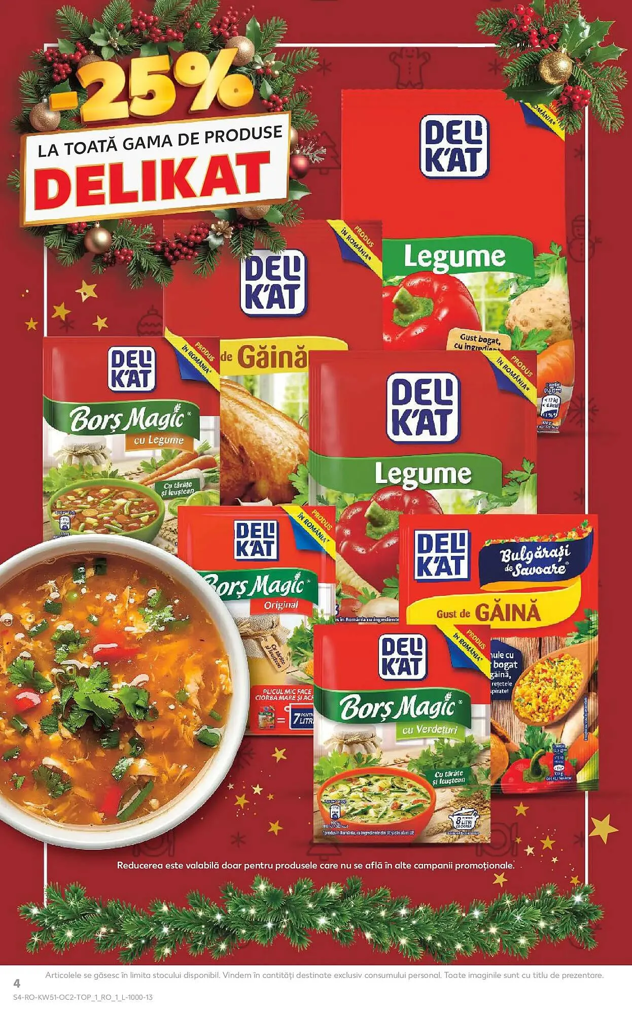 Catalog Catalog Kaufland de la 17 decembrie până la 23 decembrie 2025 - Revista Pagina 4