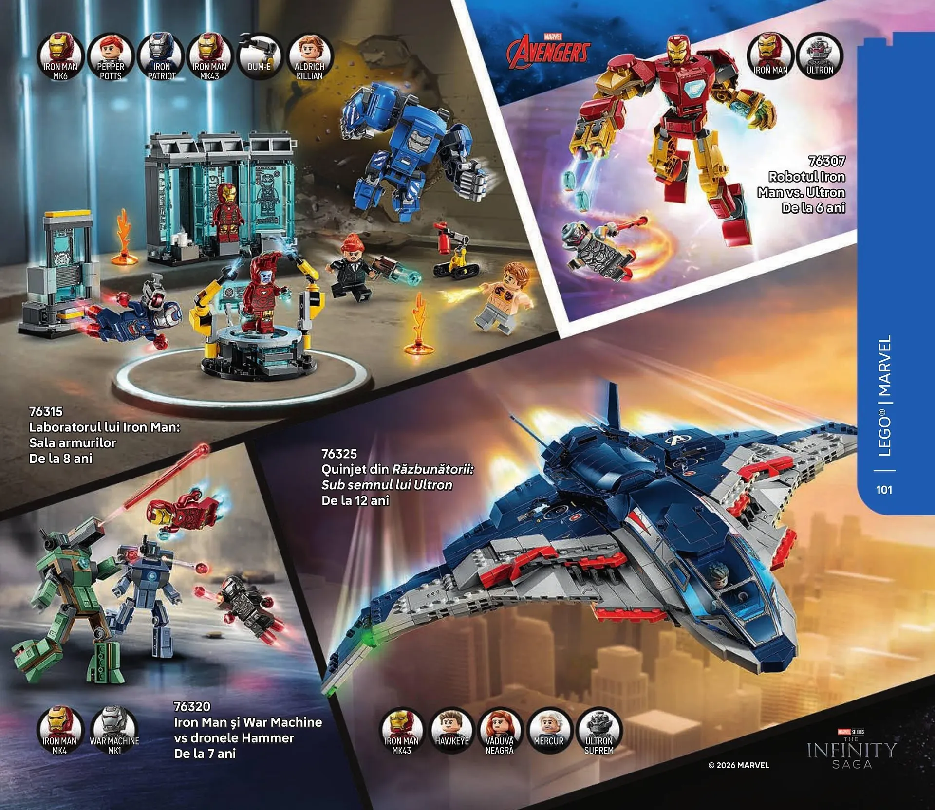 Catalog Catalog Lego de la 1 ianuarie până la 30 iunie 2026 - Revista Pagina 101