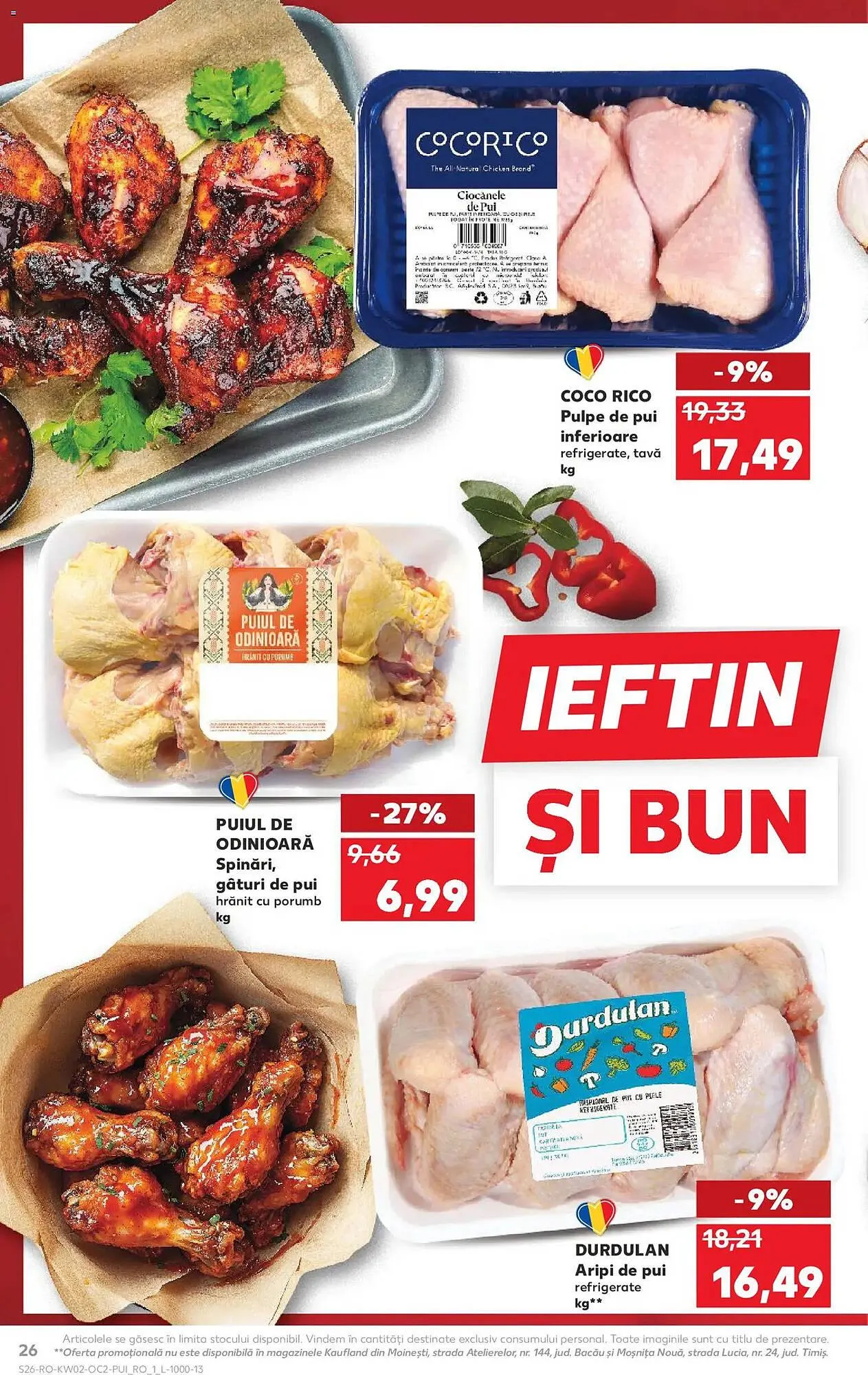 Catalog Catalog Kaufland de la 6 ianuarie până la 13 ianuarie 2026 - Revista Pagina 26