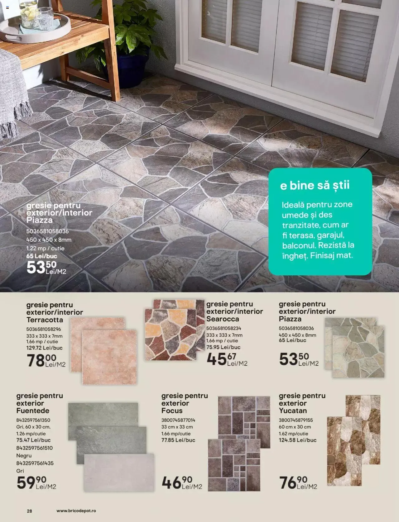 Catalog Brico Depot catalog - Inspirație Vară 2023 de la 7 aprilie până la 30 septembrie 2023 - Revista Pagina 28