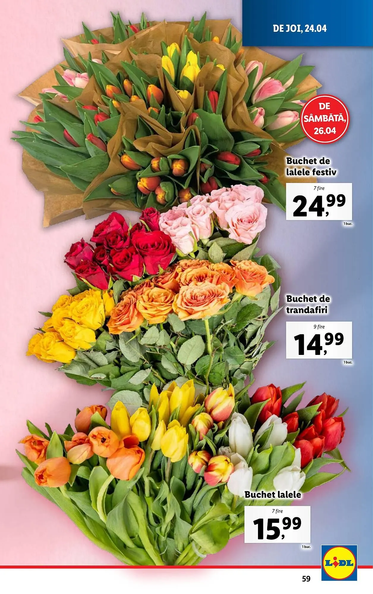 Catalog Catalog Lidl de la 22 aprilie până la 27 aprilie 2025 - Revista Pagina 59