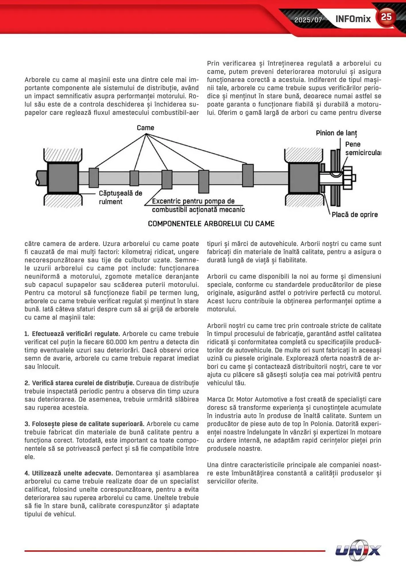 Catalog Catalog UNIX Auto de la 1 iulie până la 31 iulie 2025 - Revista Pagina 25