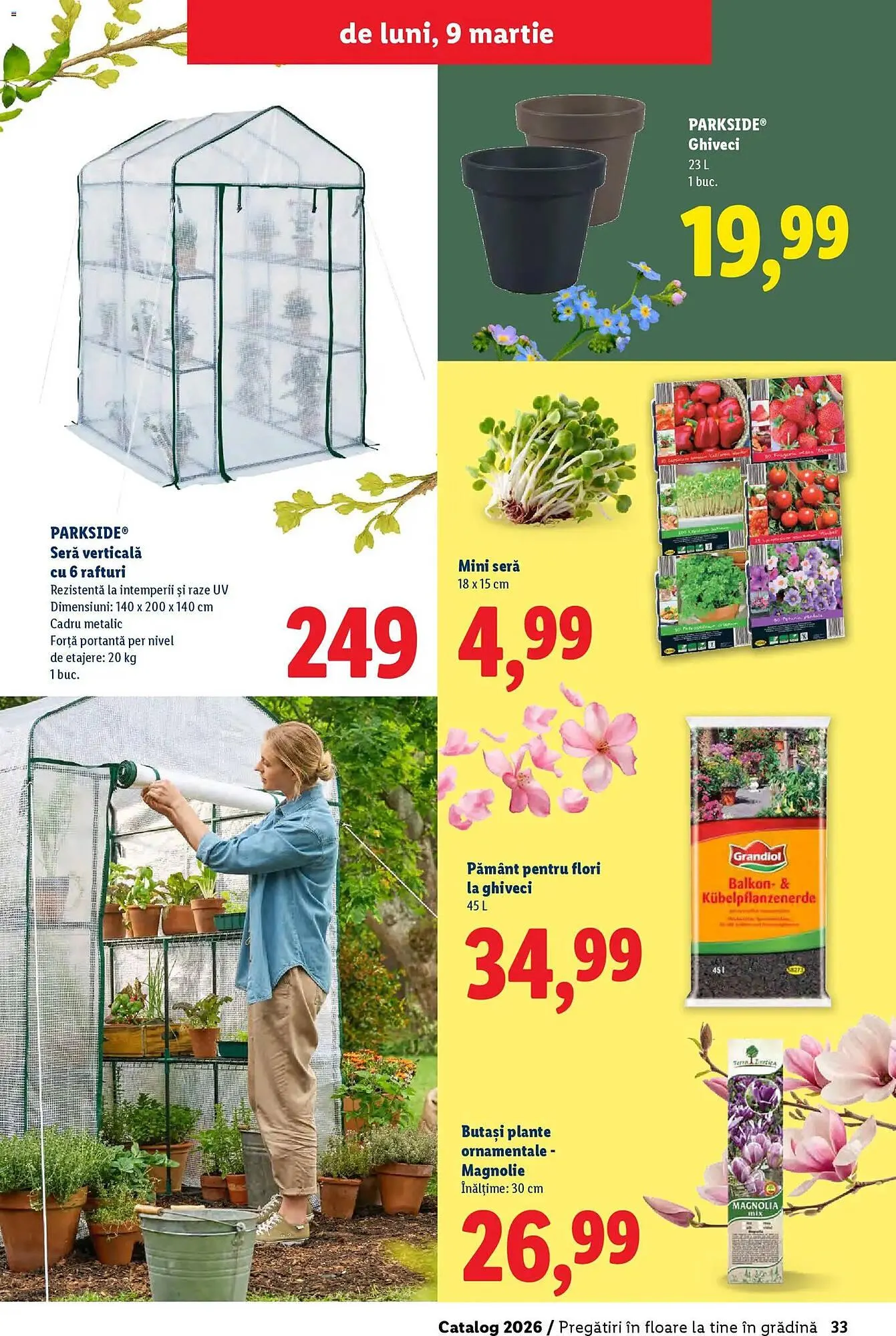 Catalog Catalog Lidl de la 18 februarie până la 5 aprilie 2026 - Revista Pagina 33