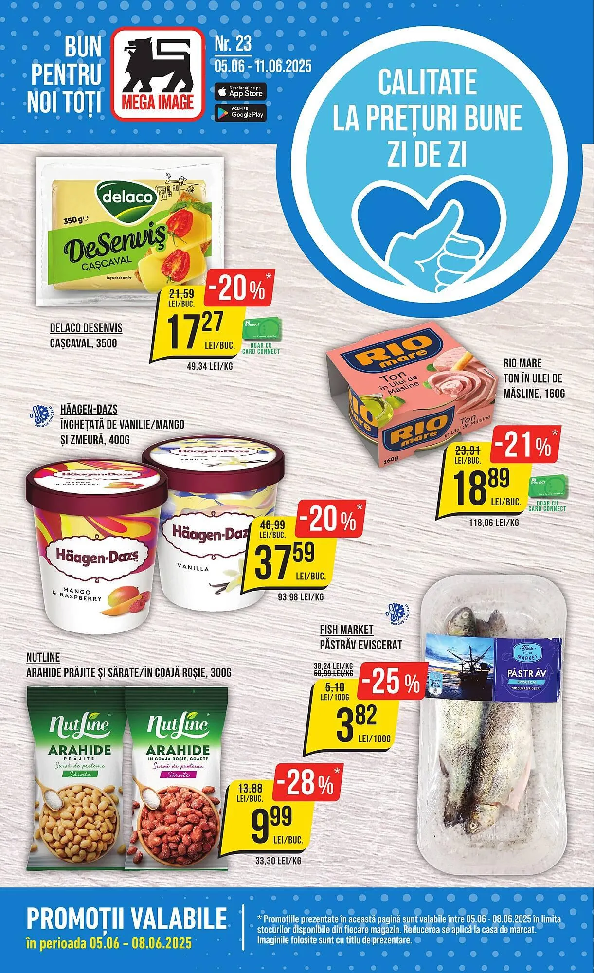 Catalog Catalog Mega Image de la 5 iunie până la 11 iunie 2025 - Revista Pagina 1