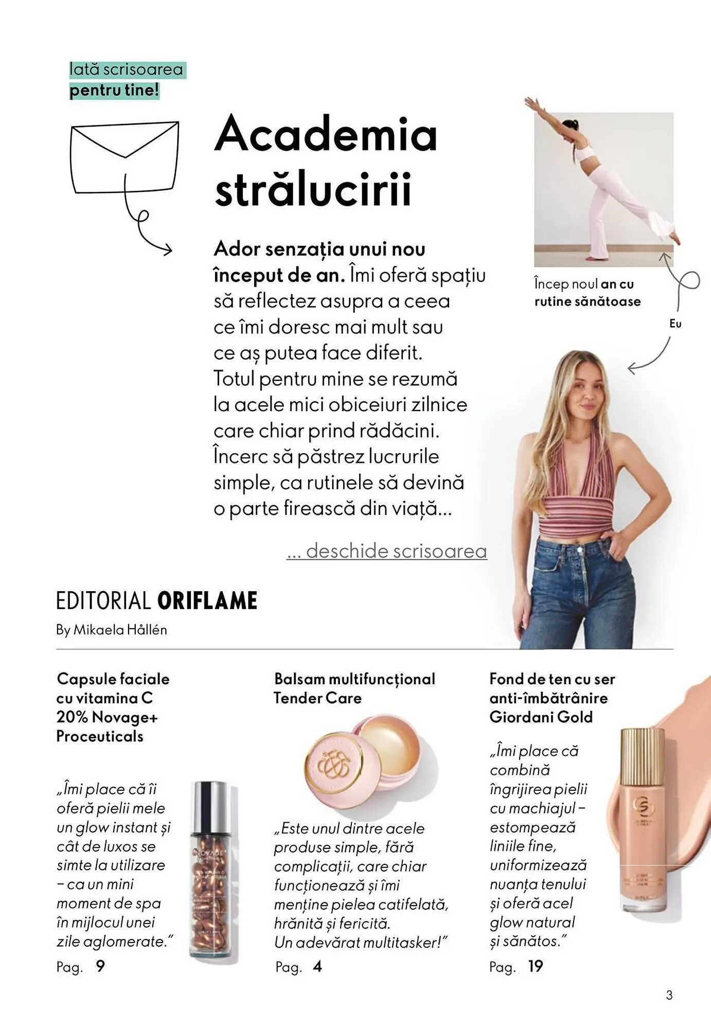 Catalog Catalog Oriflame de la 23 decembrie până la 20 ianuarie 2026 - Revista Pagina 3