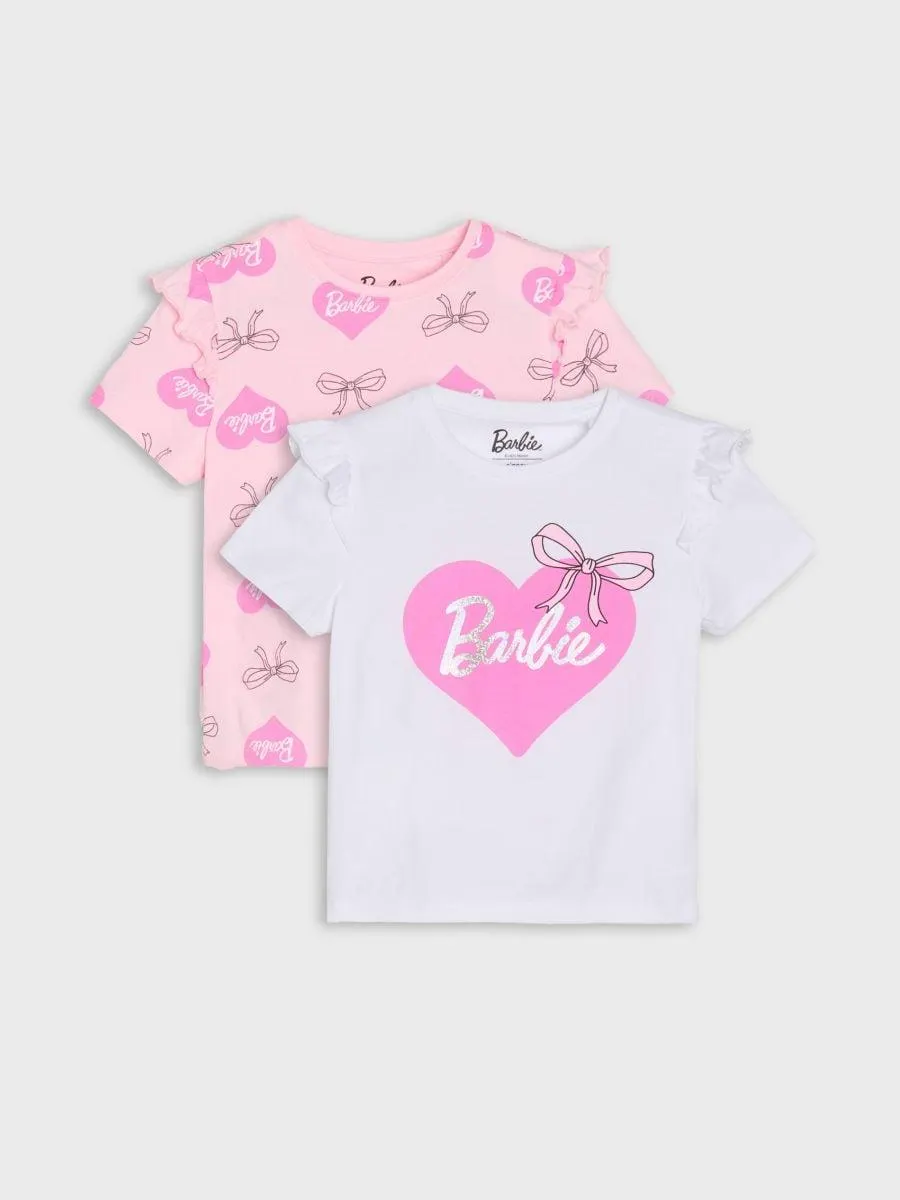 Set de 2 tricouri Barbie