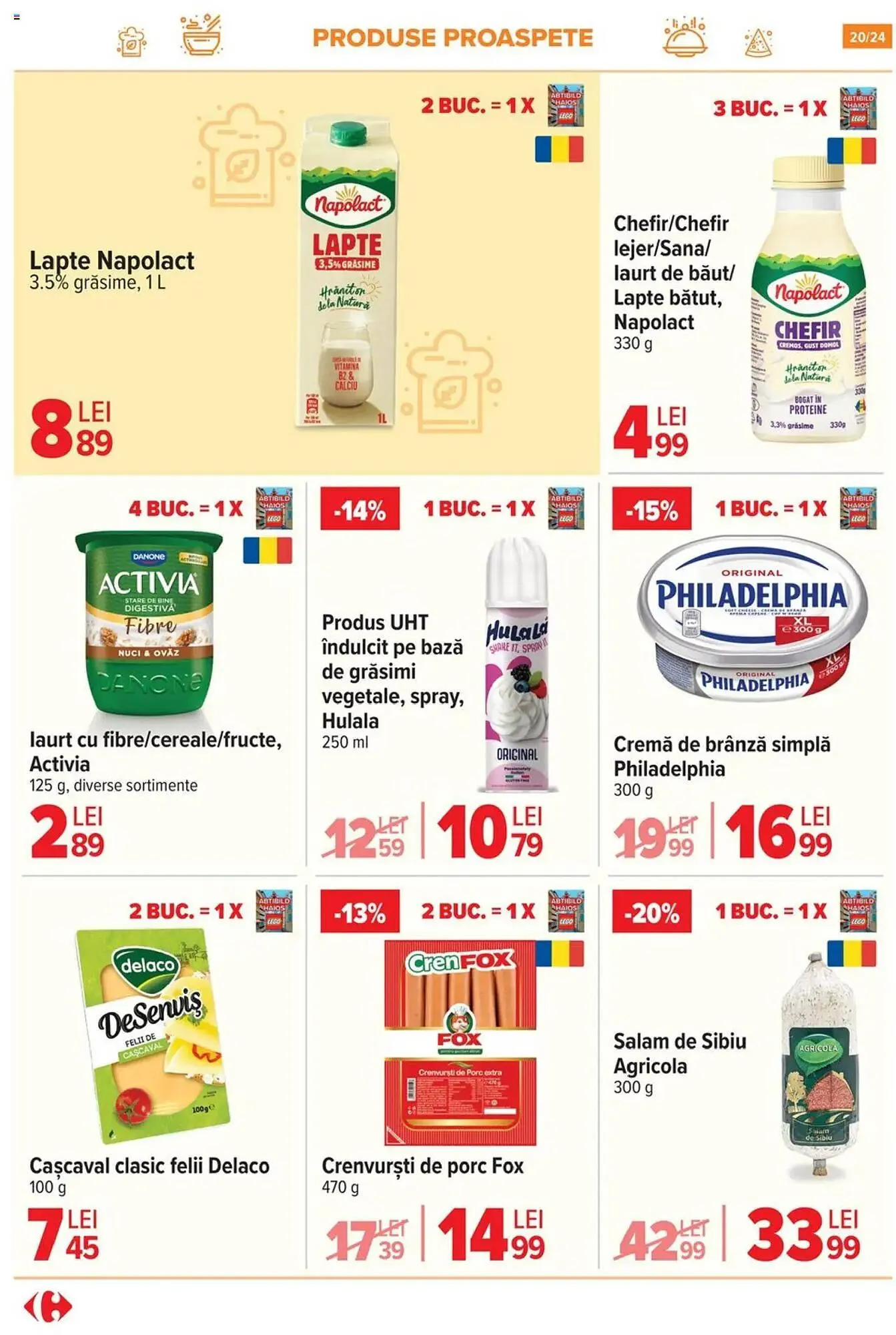 Catalog Catalog Carrefour Market de la 7 mai până la 20 mai 2025 - Revista Pagina 20