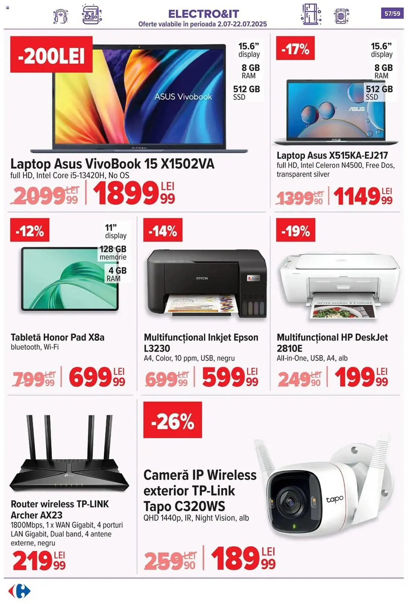 Catalog Catalog Carrefour de la 1 iulie până la 8 iulie 2025 - Revista Pagina 57