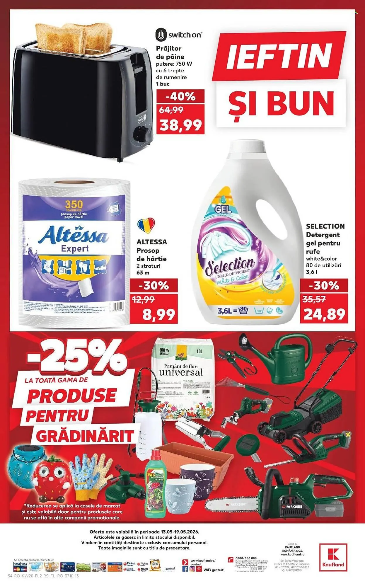 Catalog Catalog Kaufland de la 13 mai până la 19 mai 2026 - Revista Pagina 4