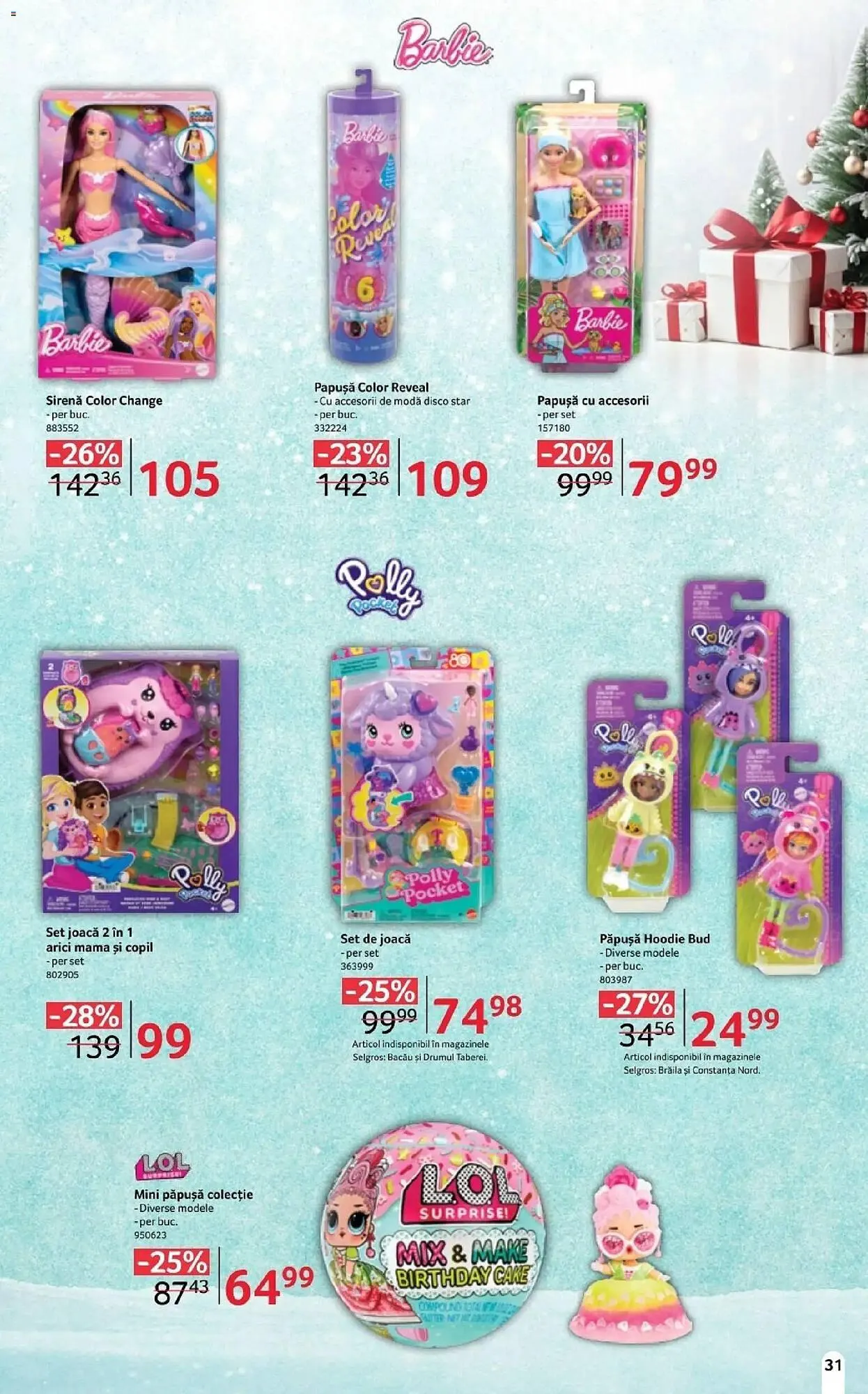 Catalog Catalog Selgros de la 13 noiembrie până la 5 decembrie 2025 - Revista Pagina 31