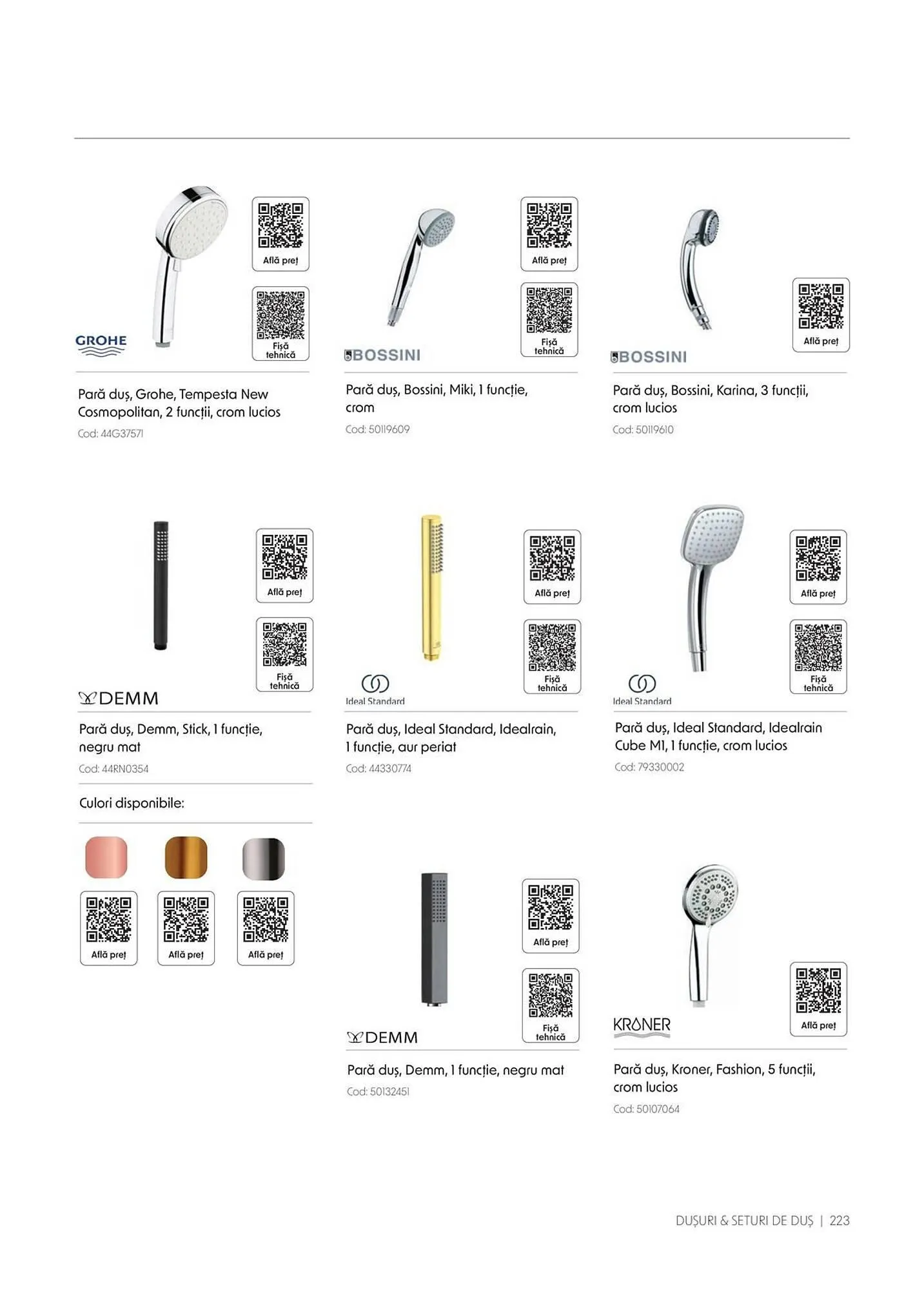 Catalog Catalog Romstal de la 1 aprilie până la 31 decembrie 2026 - Revista Pagina 223