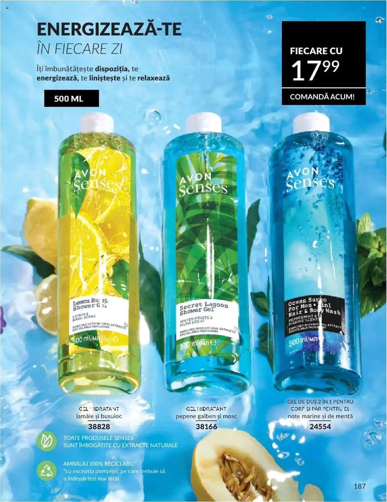 Catalog Catalog Avon de la 1 aprilie până la 30 aprilie 2025 - Revista Pagina 187