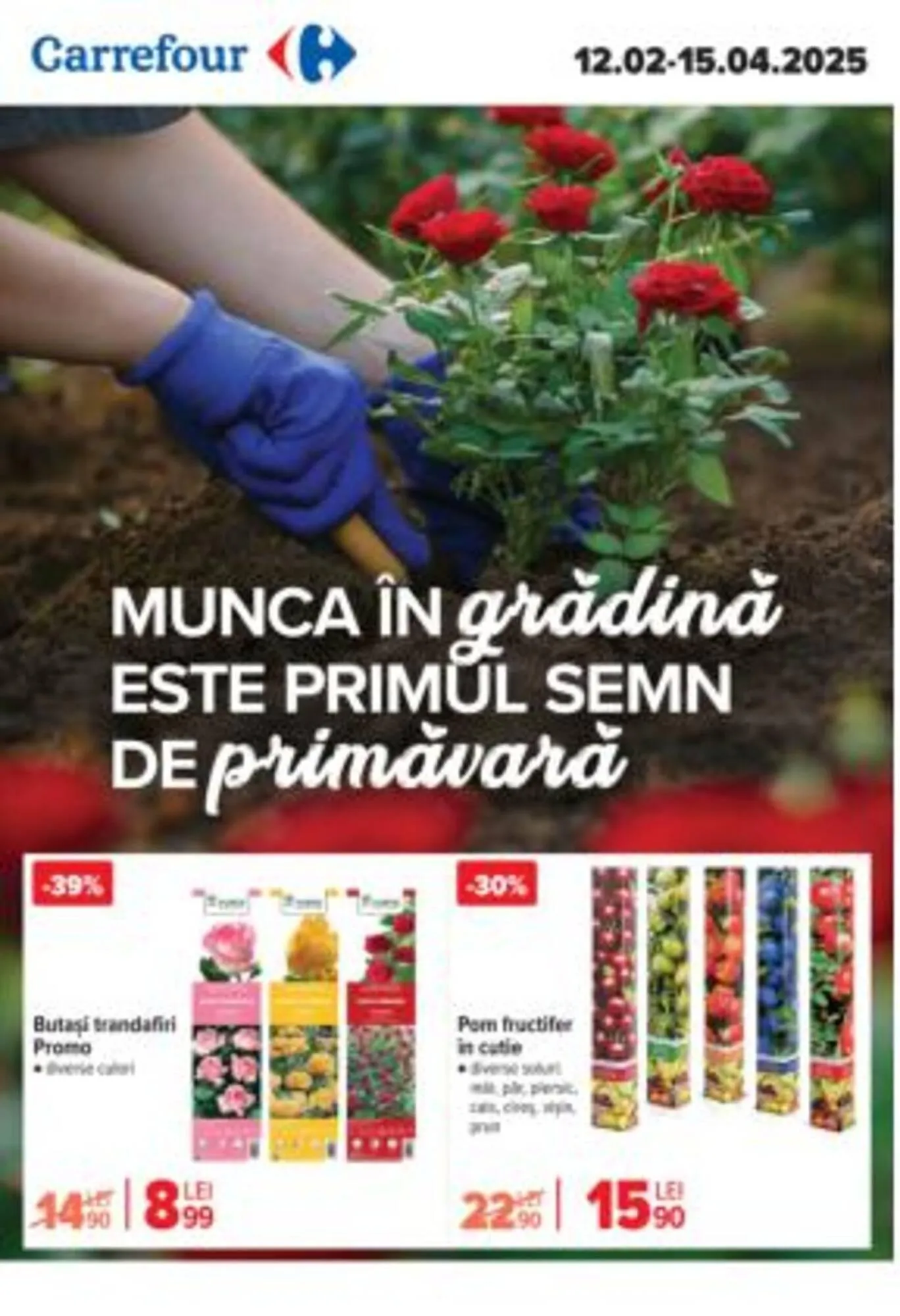 Catalog Catalog Carrefour de la 19 martie până la 15 aprilie 2025 - Revista Pagina 1