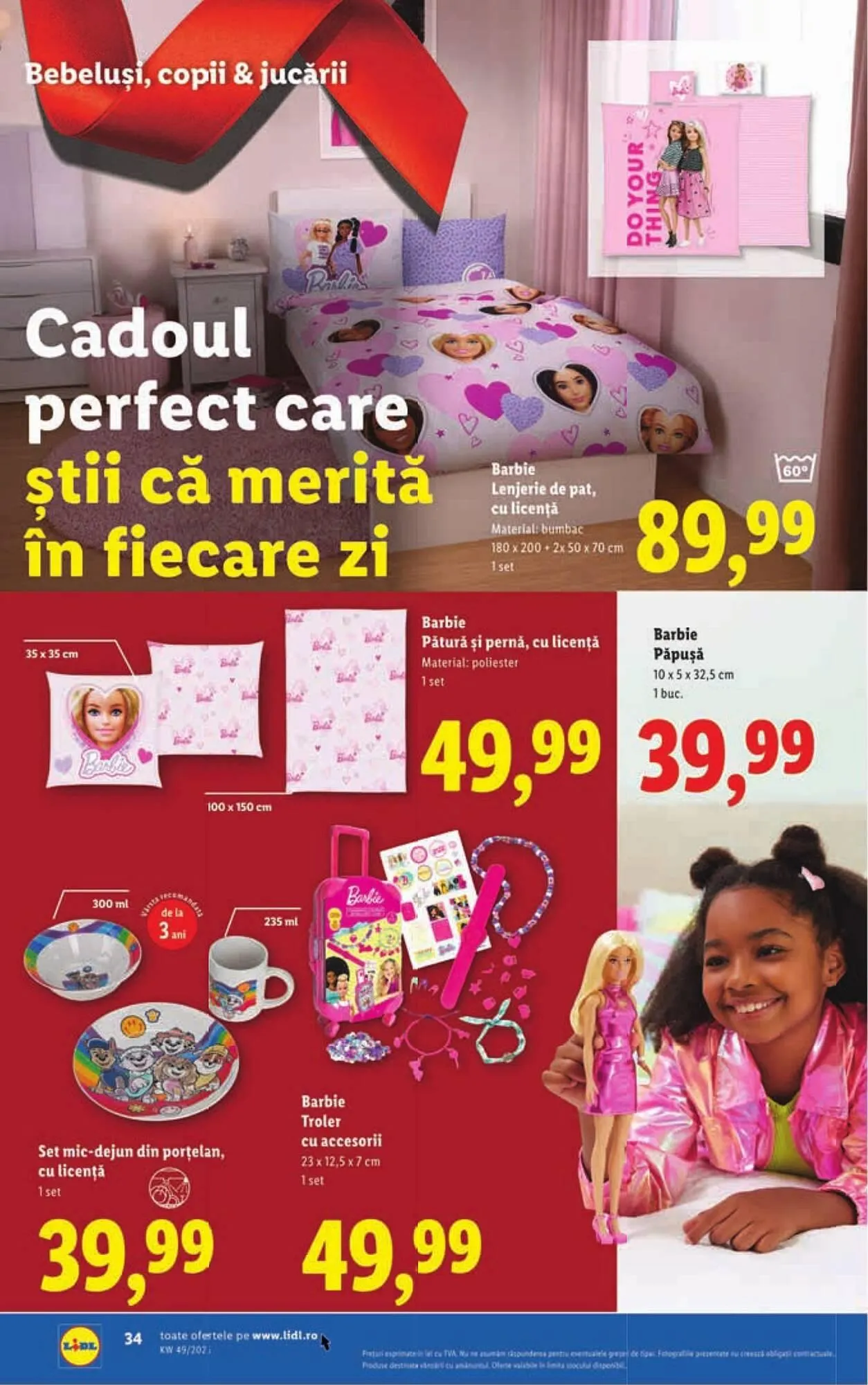 Catalog Catalog Lidl de la 1 decembrie până la 7 decembrie 2025 - Revista Pagina 34