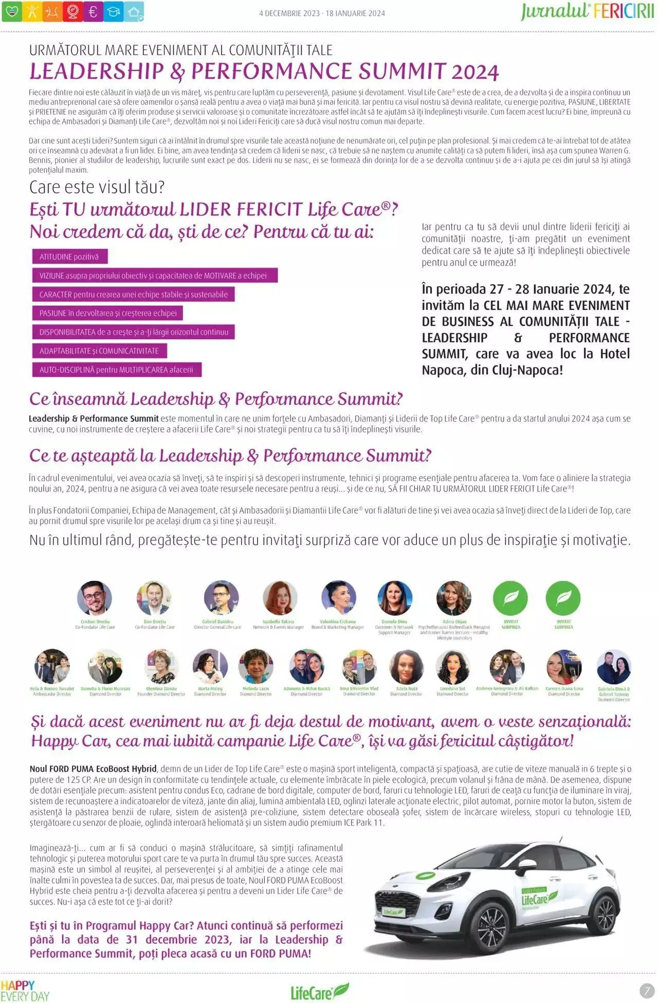 Catalog Life Care catalog - Jurnalul Fericirii Decembrie/Ianuarie de la 4 decembrie până la 18 ianuarie 2024 - Revista Pagina 7