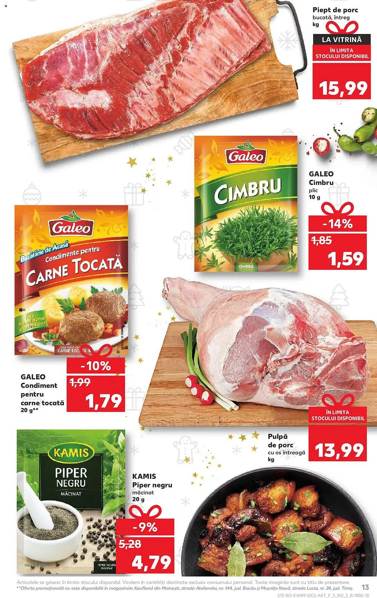 Catalog Catalog Kaufland de la 3 decembrie până la 9 decembrie 2025 - Revista Pagina 13