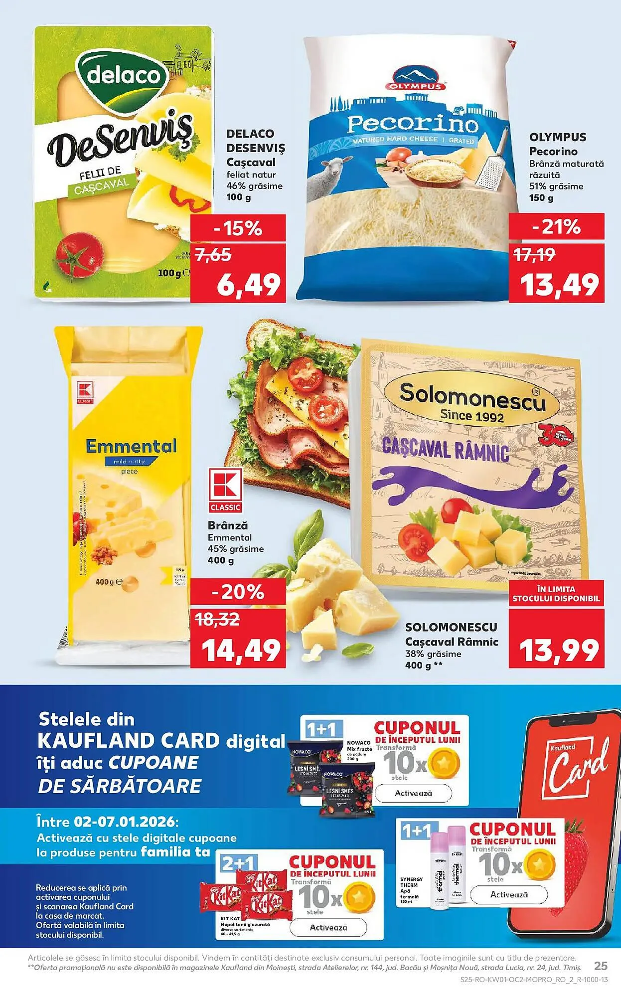 Catalog Catalog Kaufland de la 31 decembrie până la 6 ianuarie 2026 - Revista Pagina 26