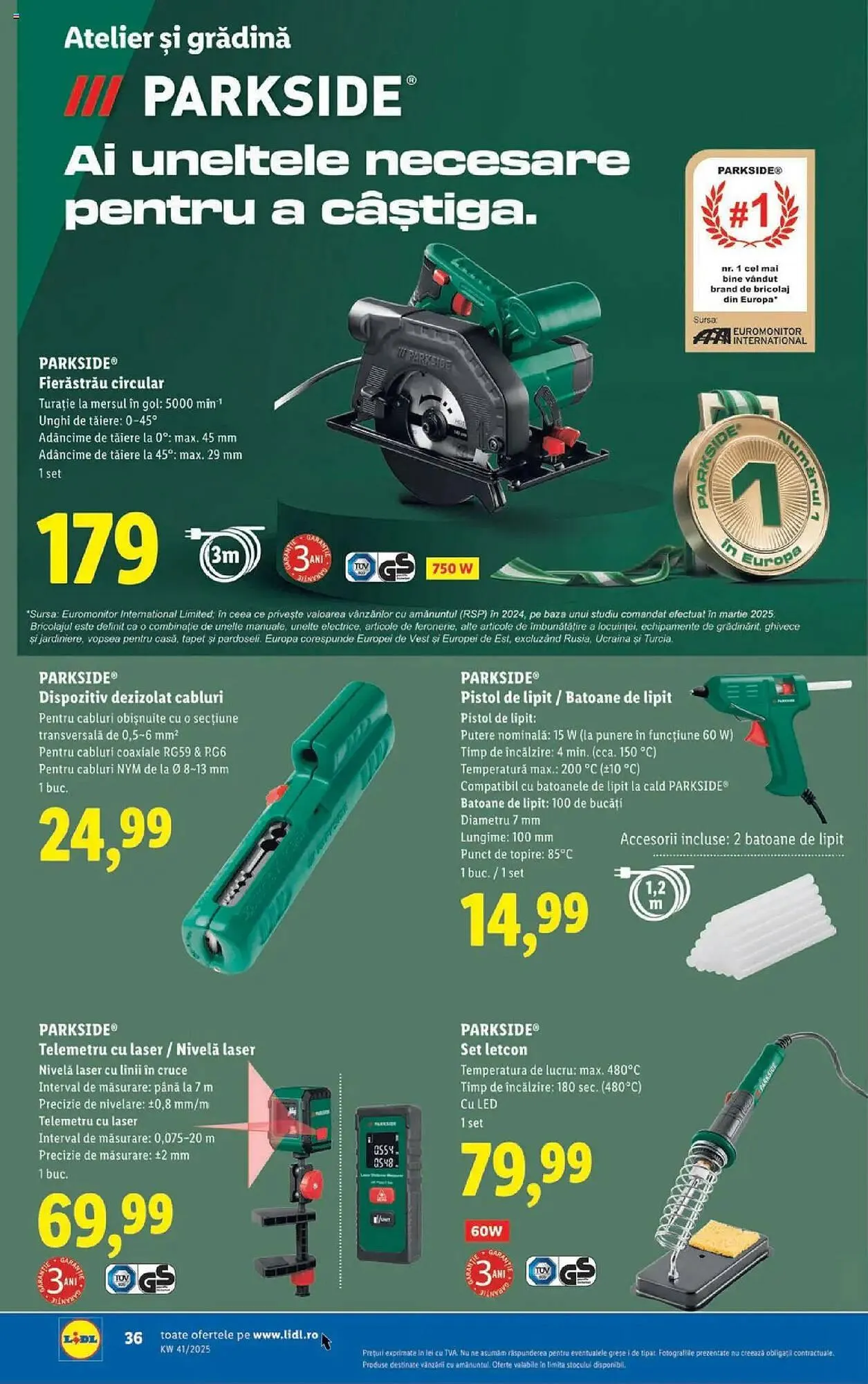 Catalog Catalog Lidl de la 5 octombrie până la 12 octombrie 2025 - Revista Pagina 36