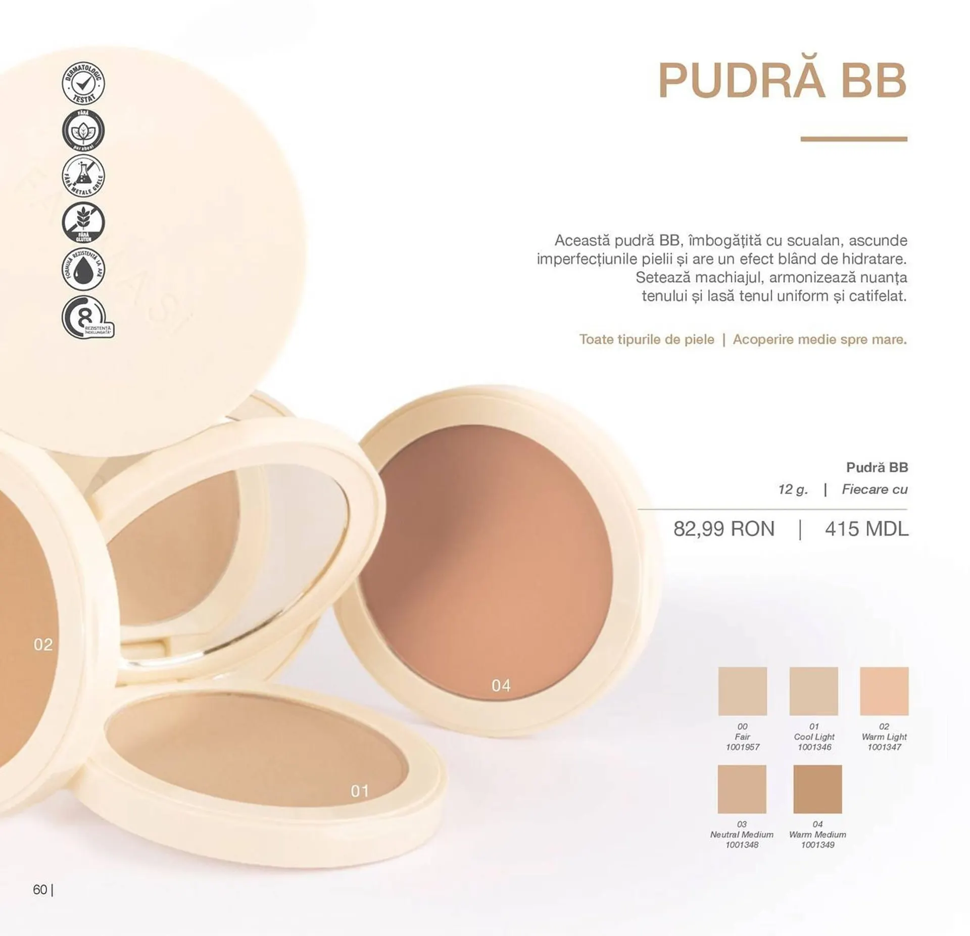 Catalog Catalog Farmasi de la 1 aprilie până la 31 august 2026 - Revista Pagina 60