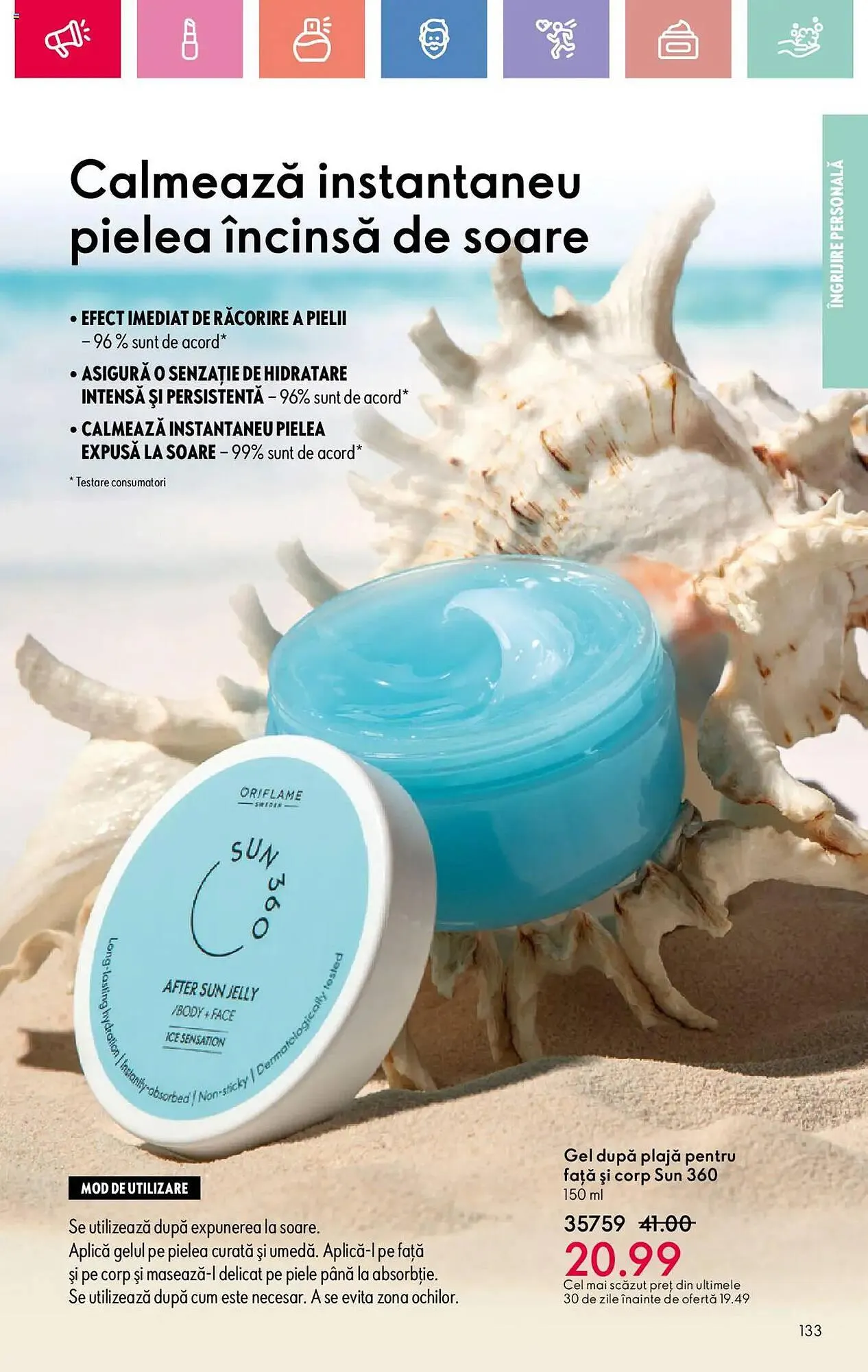 Catalog Catalog Oriflame de la 26 iulie până la 19 august 2025 - Revista Pagina 133