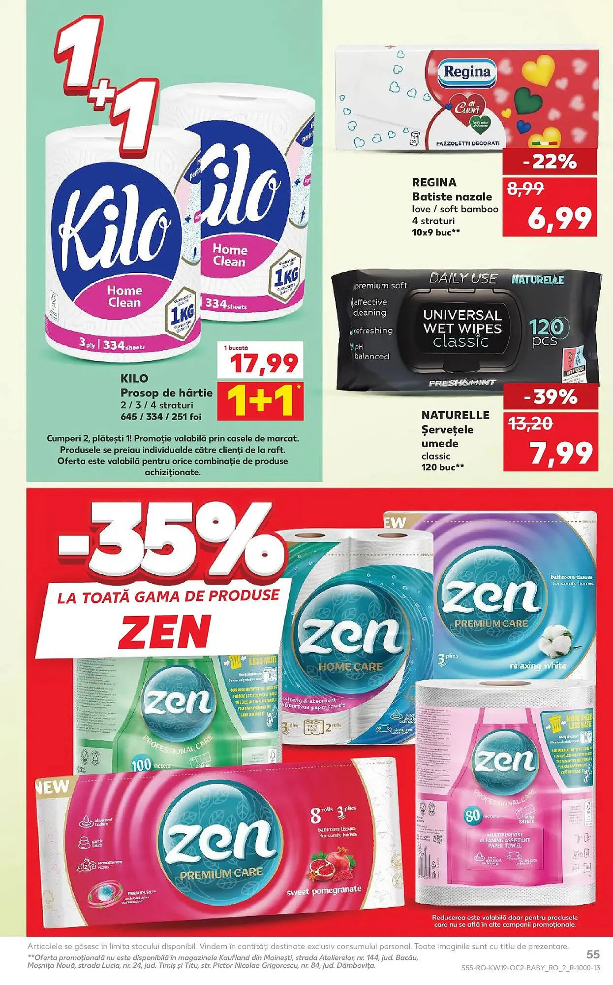 Catalog Catalog Kaufland de la 6 mai până la 12 mai 2026 - Revista Pagina 55