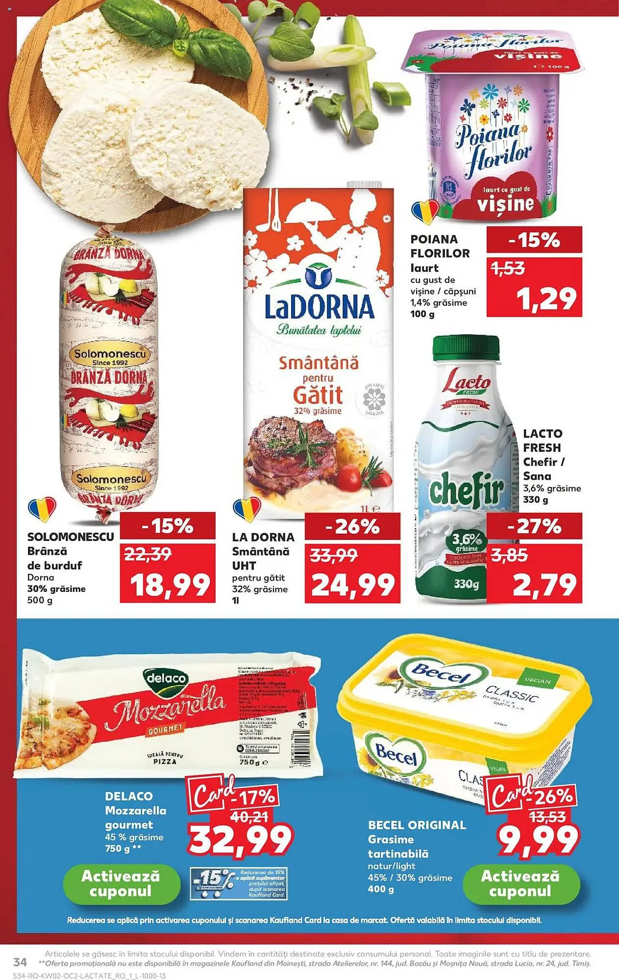Catalog Catalog Kaufland de la 6 ianuarie până la 13 ianuarie 2026 - Revista Pagina 34