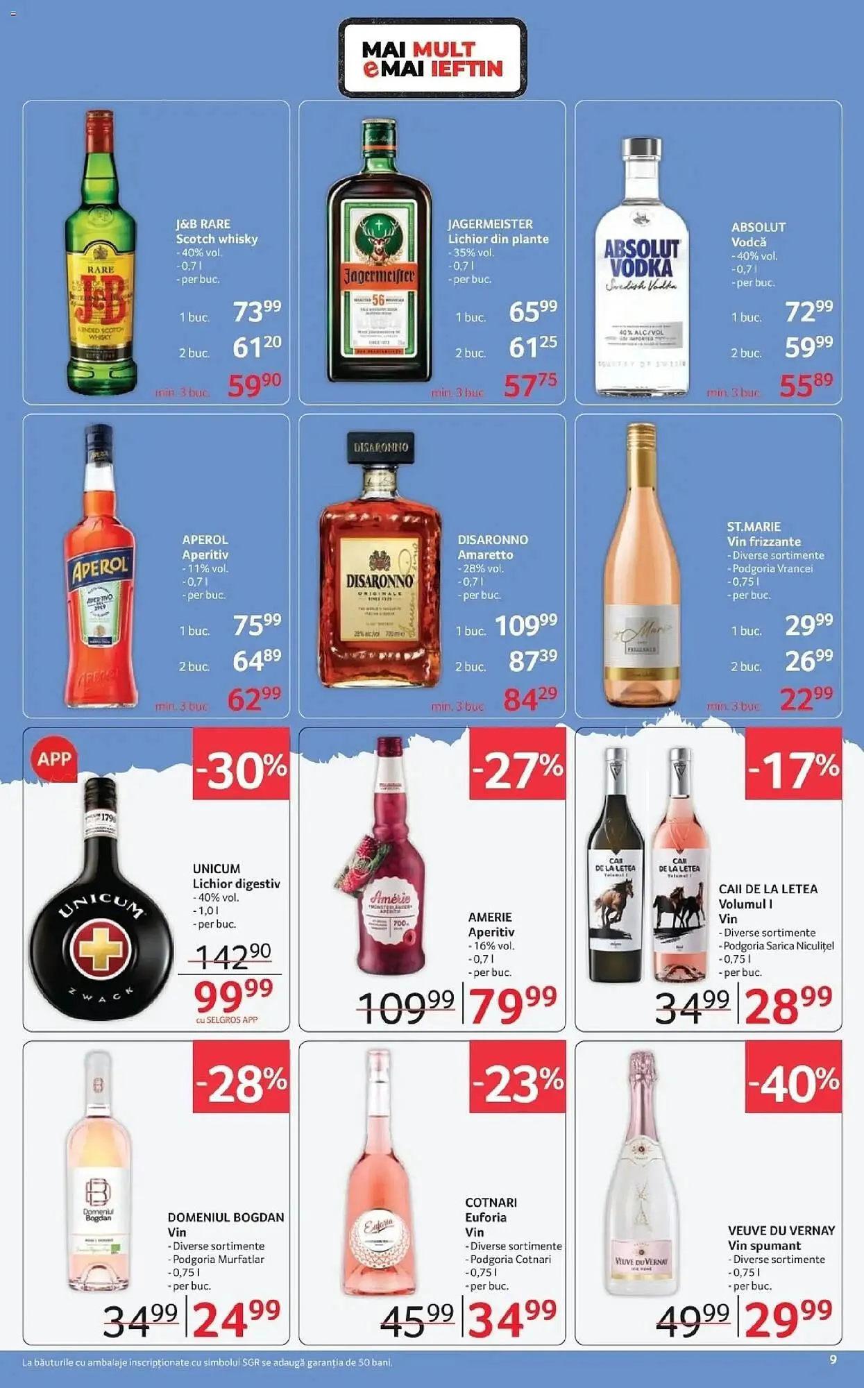 Catalog Catalog Selgros de la 5 martie până la 19 martie 2026 - Revista Pagina 9